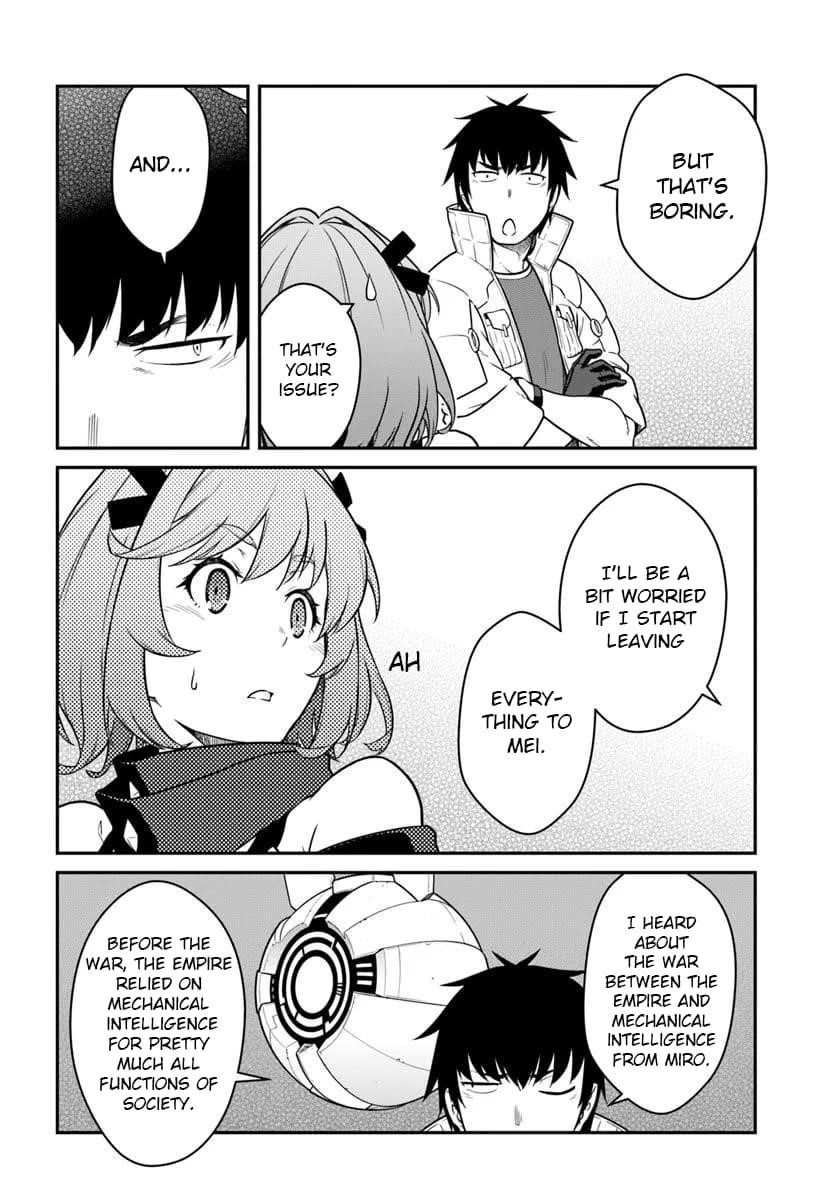 When I Woke Up, I Got the Strongest Equipment and a Spaceship, so I Went and Became a Mercenary in Order to Live as I Please while Aiming for a Detached House Chapter 50.1 - Page 8