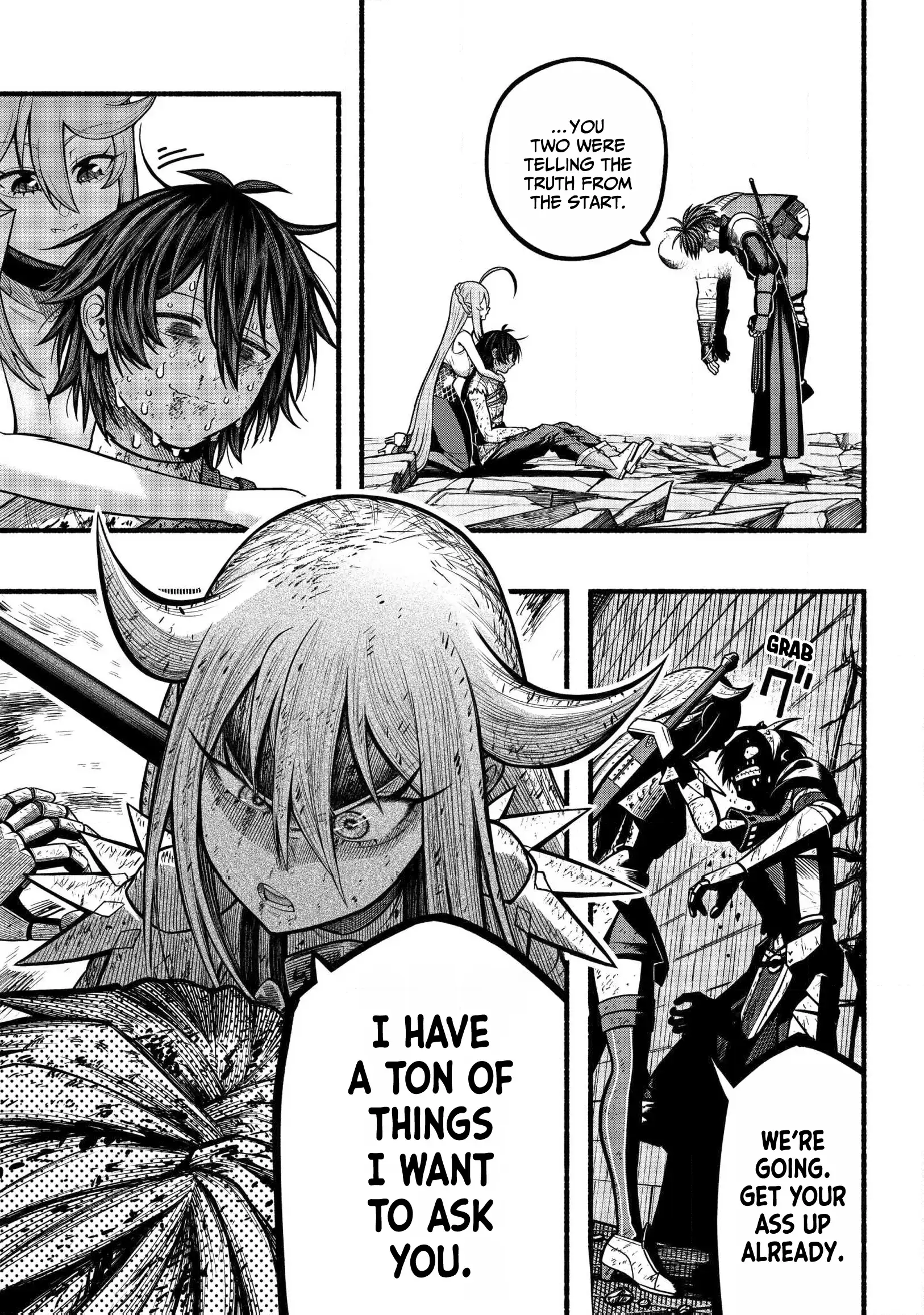 A story about a Dragon and the Rising of an Adventurer ~ A healer who was seen as useless and was kicked out from an S rank party, goes off to revive the strongest dragon in an abandoned area Chapter 34 - Page 8