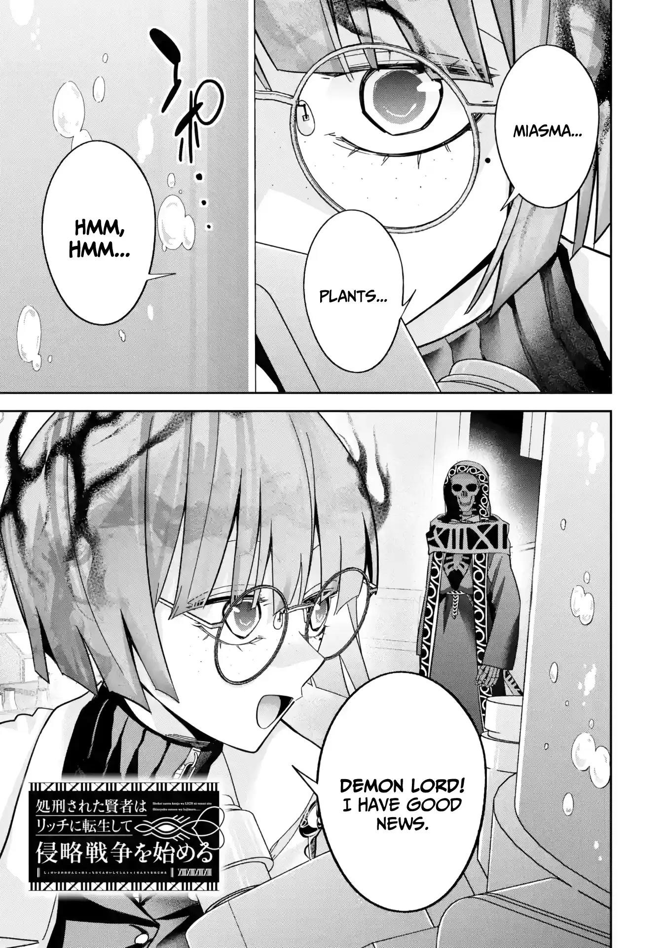 The Executed Sage Is Reincarnated as a Lich and Starts an All-Out War Chapter 50 - Page 1