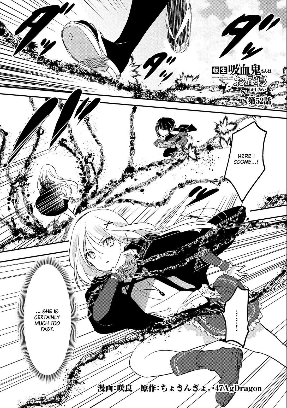 Tensei Kyuuketsuki-San Wa Ohirune Ga Shitai Chapter 52 - Page 1