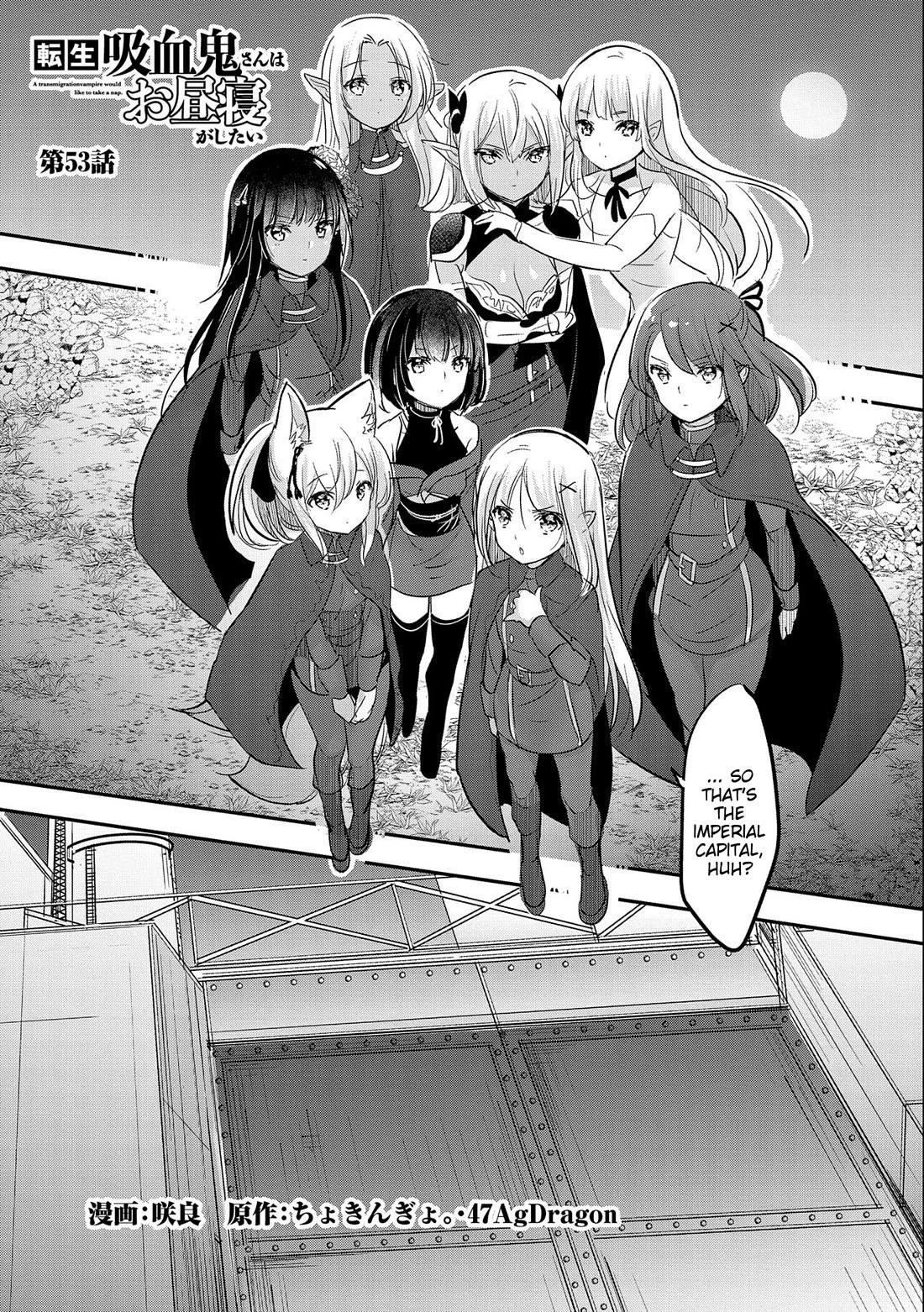 Tensei Kyuuketsuki-San Wa Ohirune Ga Shitai Chapter 53 - Page 1