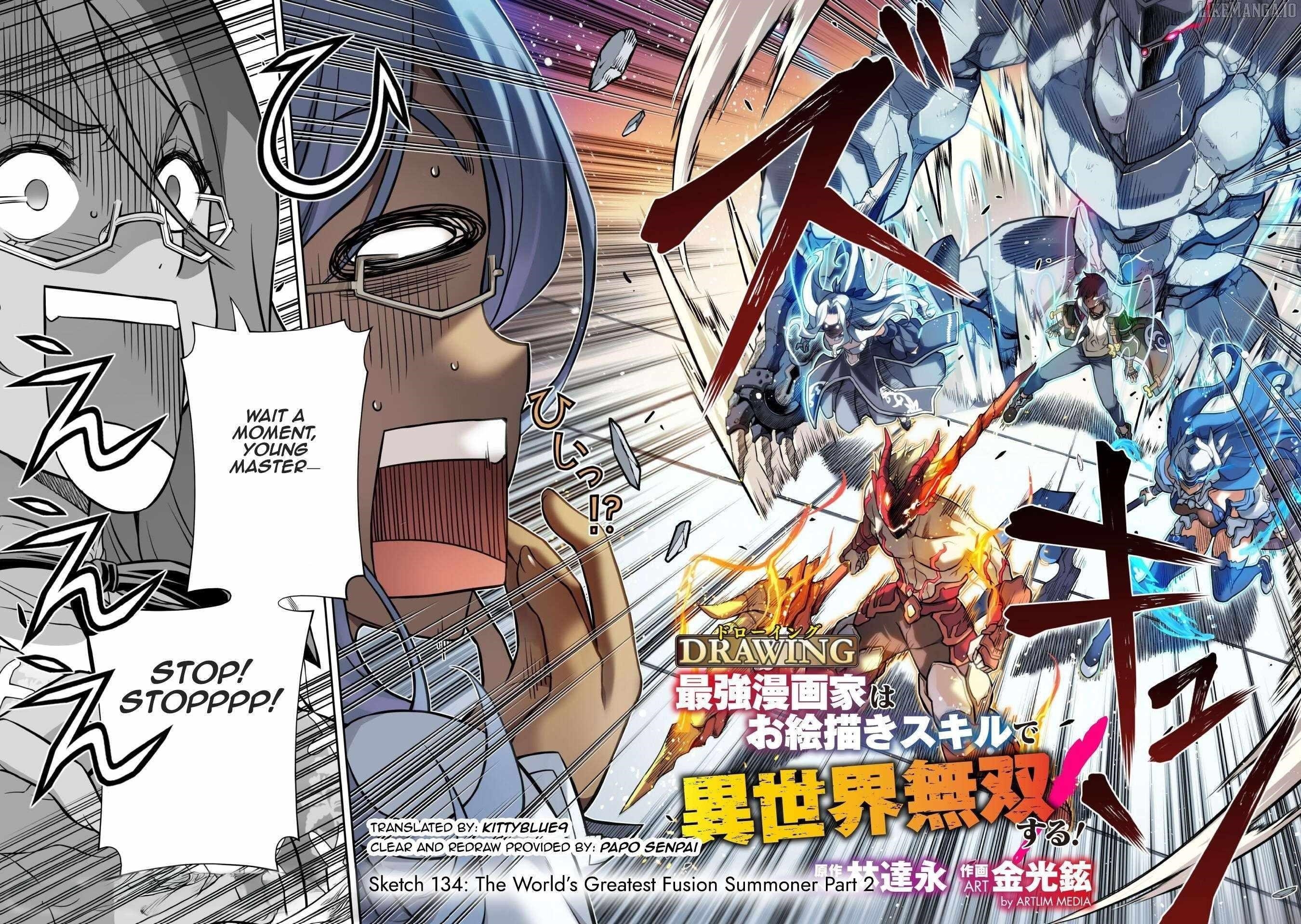 Drawing: Saikyou Mangaka wa Oekaki Skill de Isekai Musou Suru! Chapter 134 - Page 2