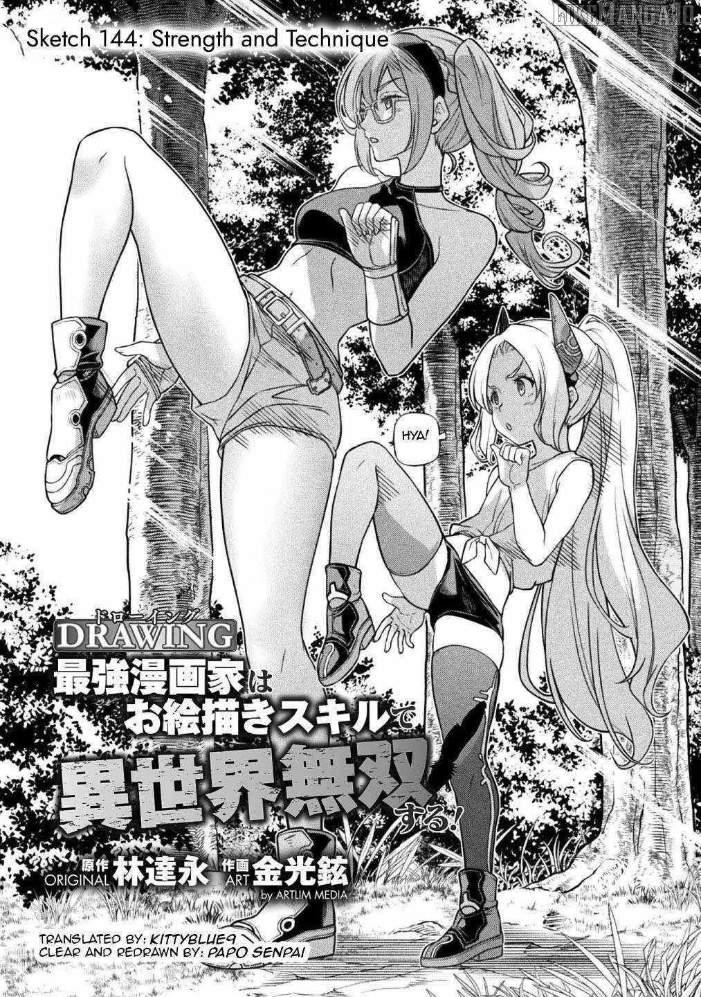 Drawing: Saikyou Mangaka wa Oekaki Skill de Isekai Musou Suru! Chapter 144 - Page 1
