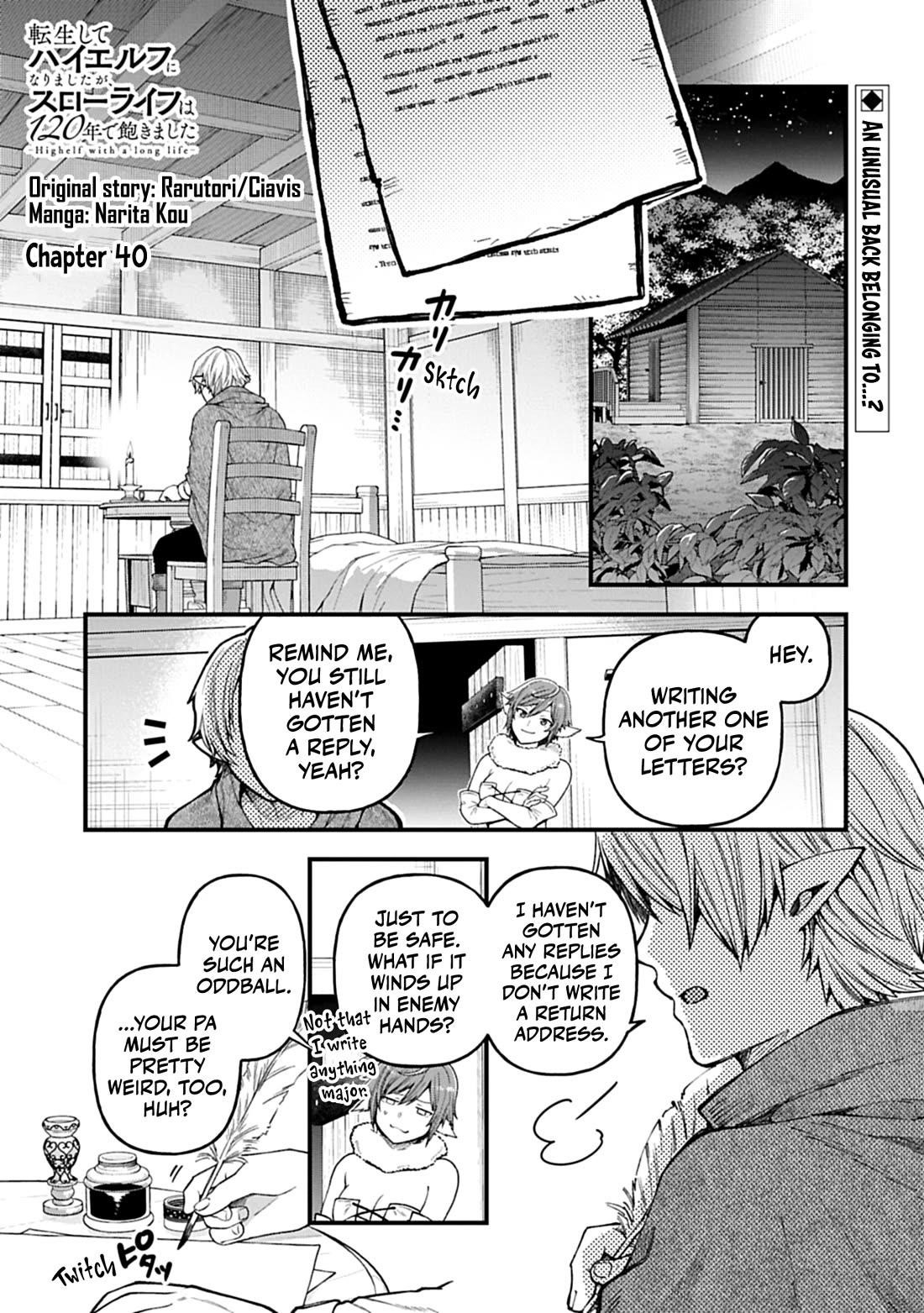 Growing Tired of the Lazy High Elf Life After 120 Years Chapter 40 - Page 2