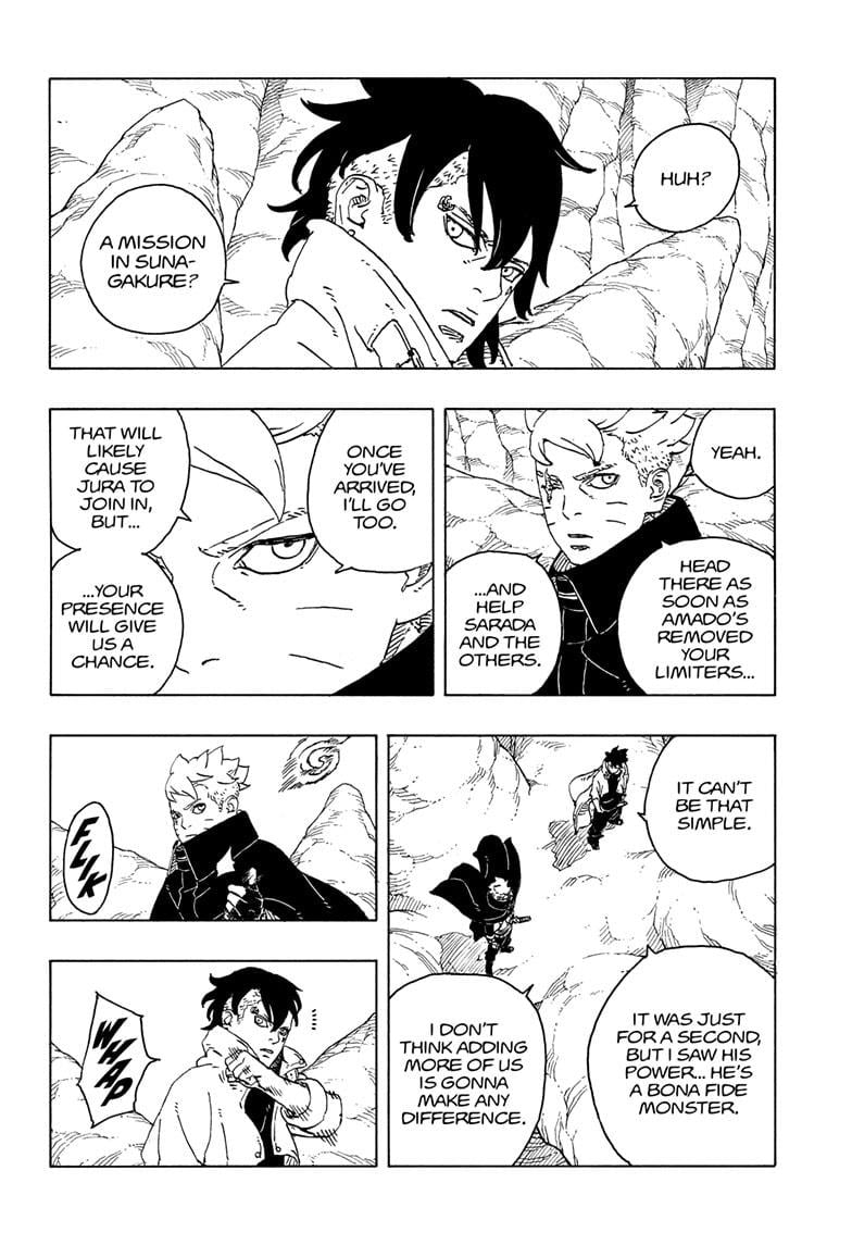 Boruto: Two Blue Vortex Chapter 24 - Page 2