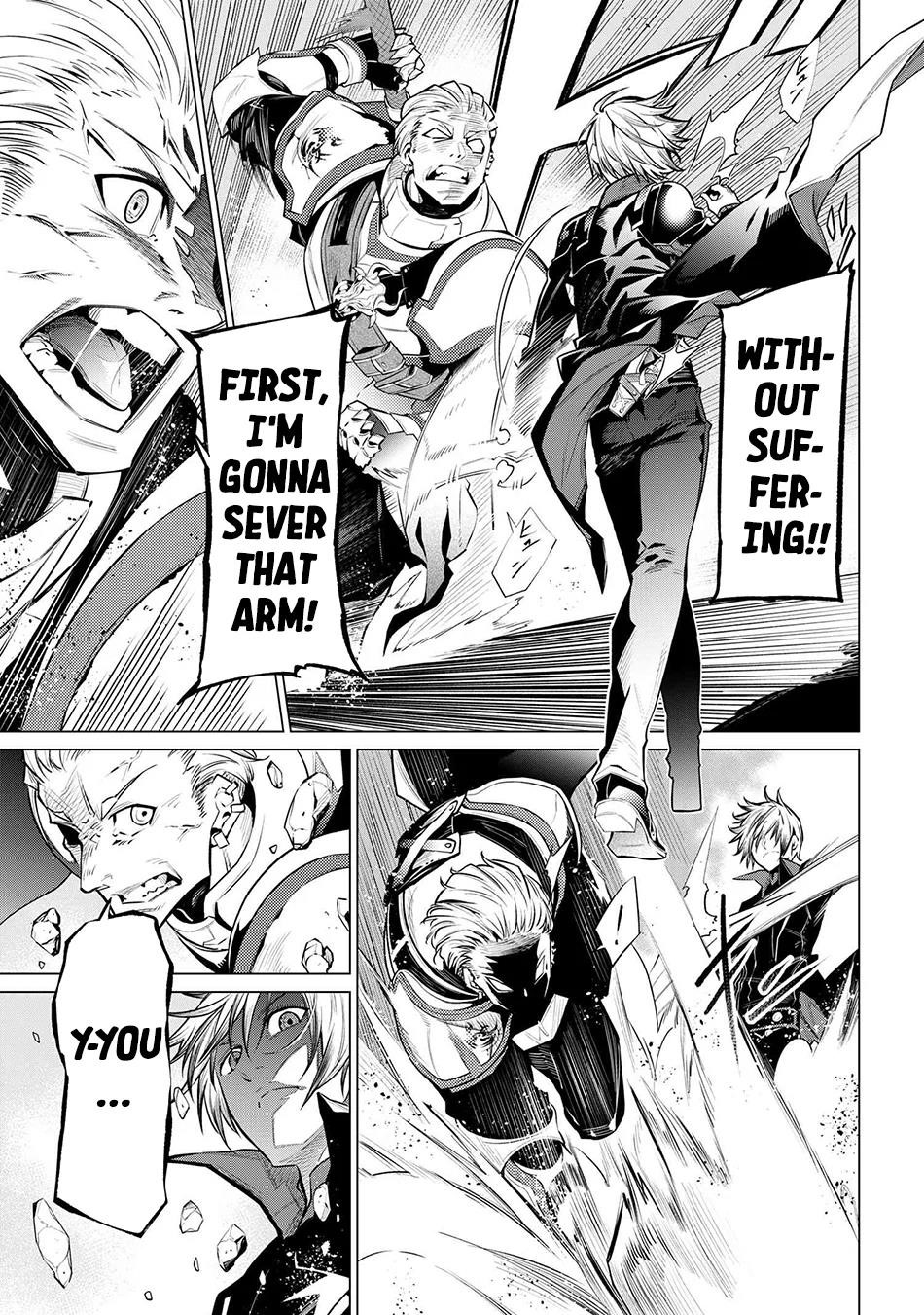 SSS Rank Dungeon De Knife Ichihon Tewatasare Tsuihou Sareta Hakuma Doushi Chapter 15 - Page 21