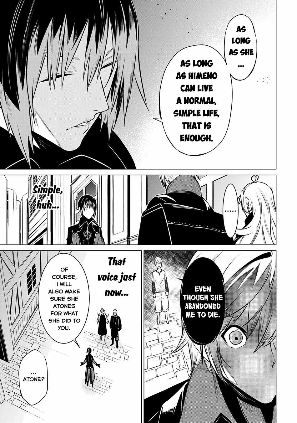 SSS Rank Dungeon De Knife Ichihon Tewatasare Tsuihou Sareta Hakuma Doushi Chapter 19.1 - Page 11