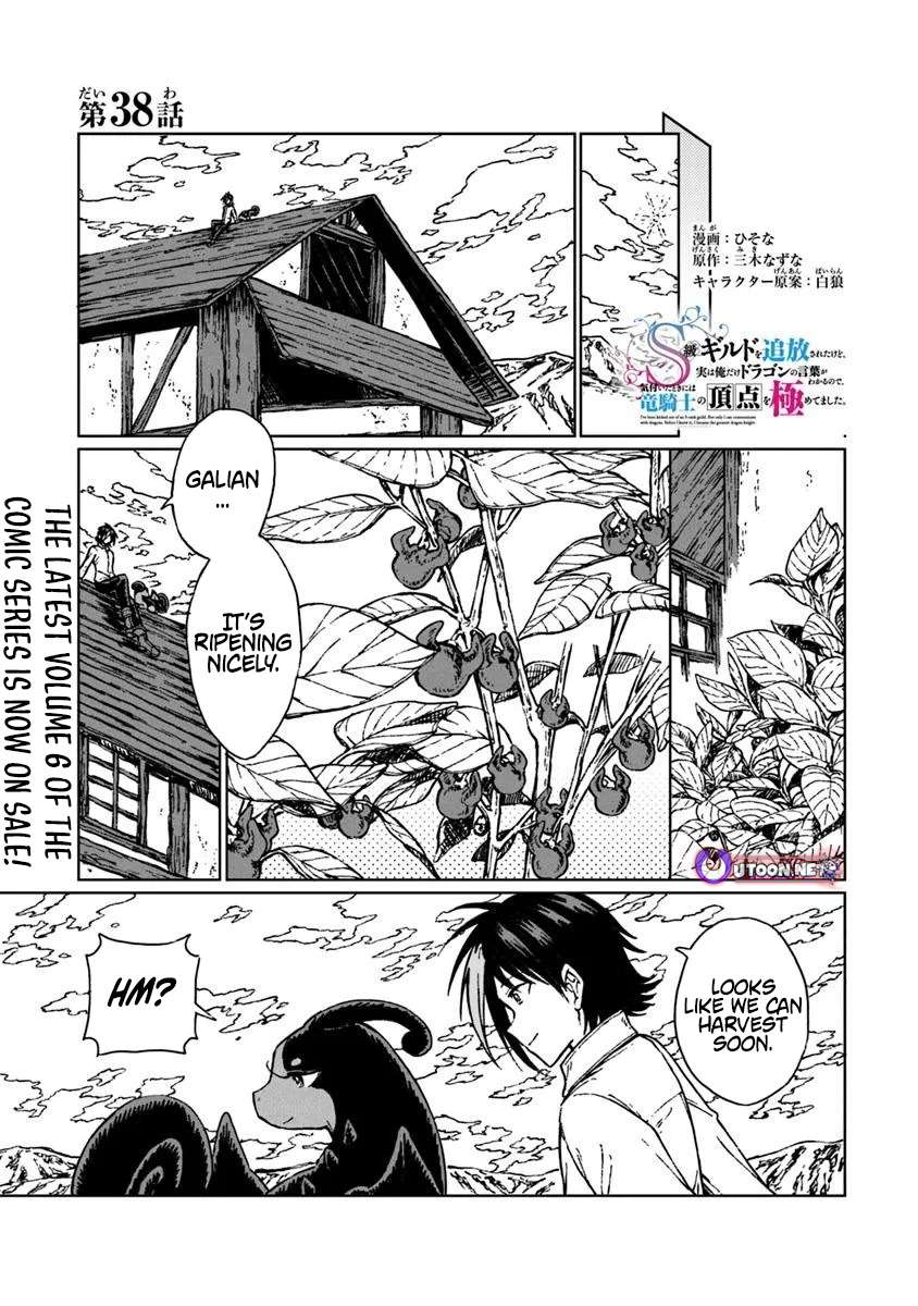 I’ve Been Kicked Out of an S-Rank Guild. But Only I Can Communicate With Dragons. Before I Knew It, I Became the Greatest Dragon Knight Chapter 38.1 - Page 2