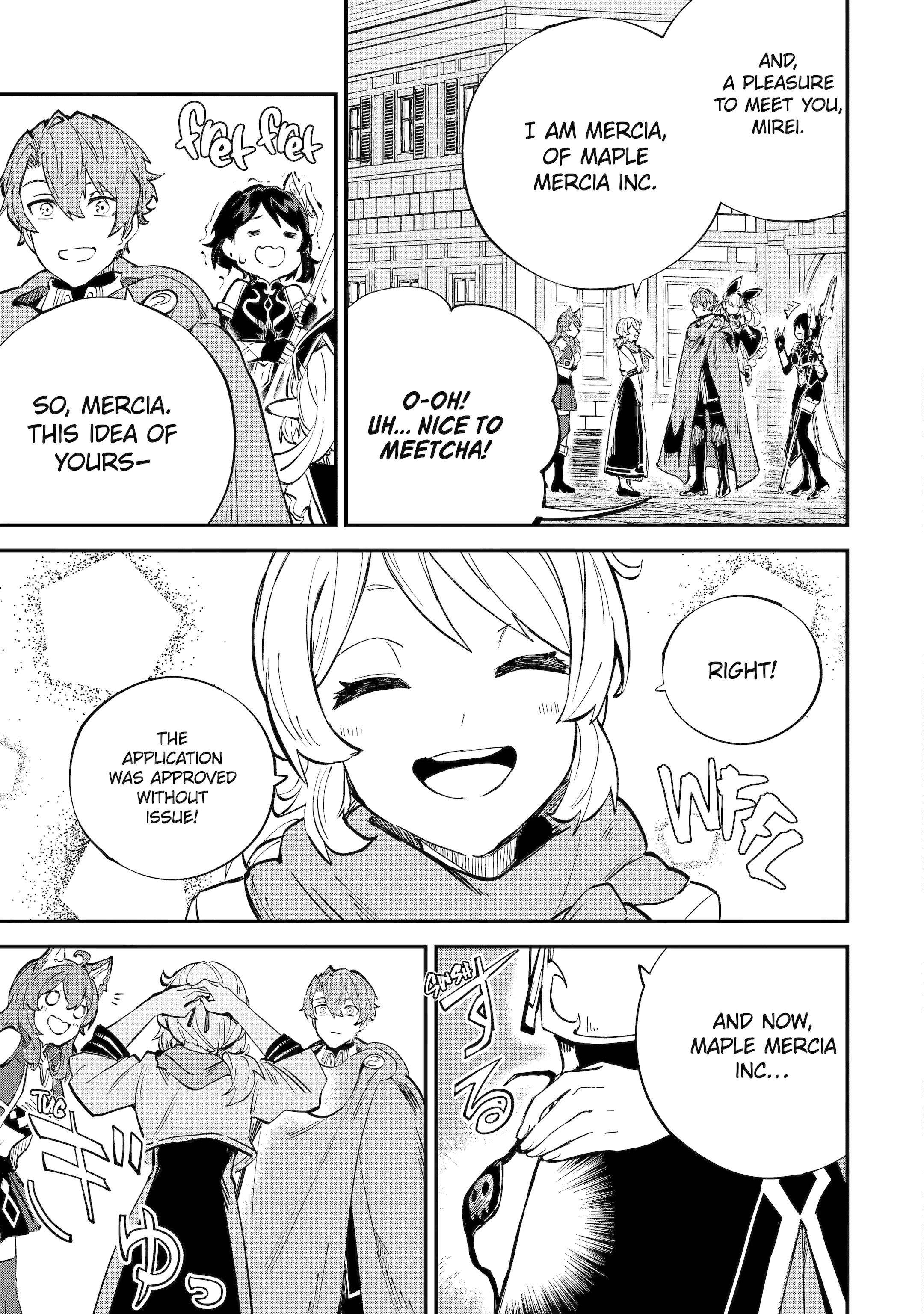 After Being Transferred to Another World I Became a Magical Swordsman Through Cheats Chapter 39 - Page 40