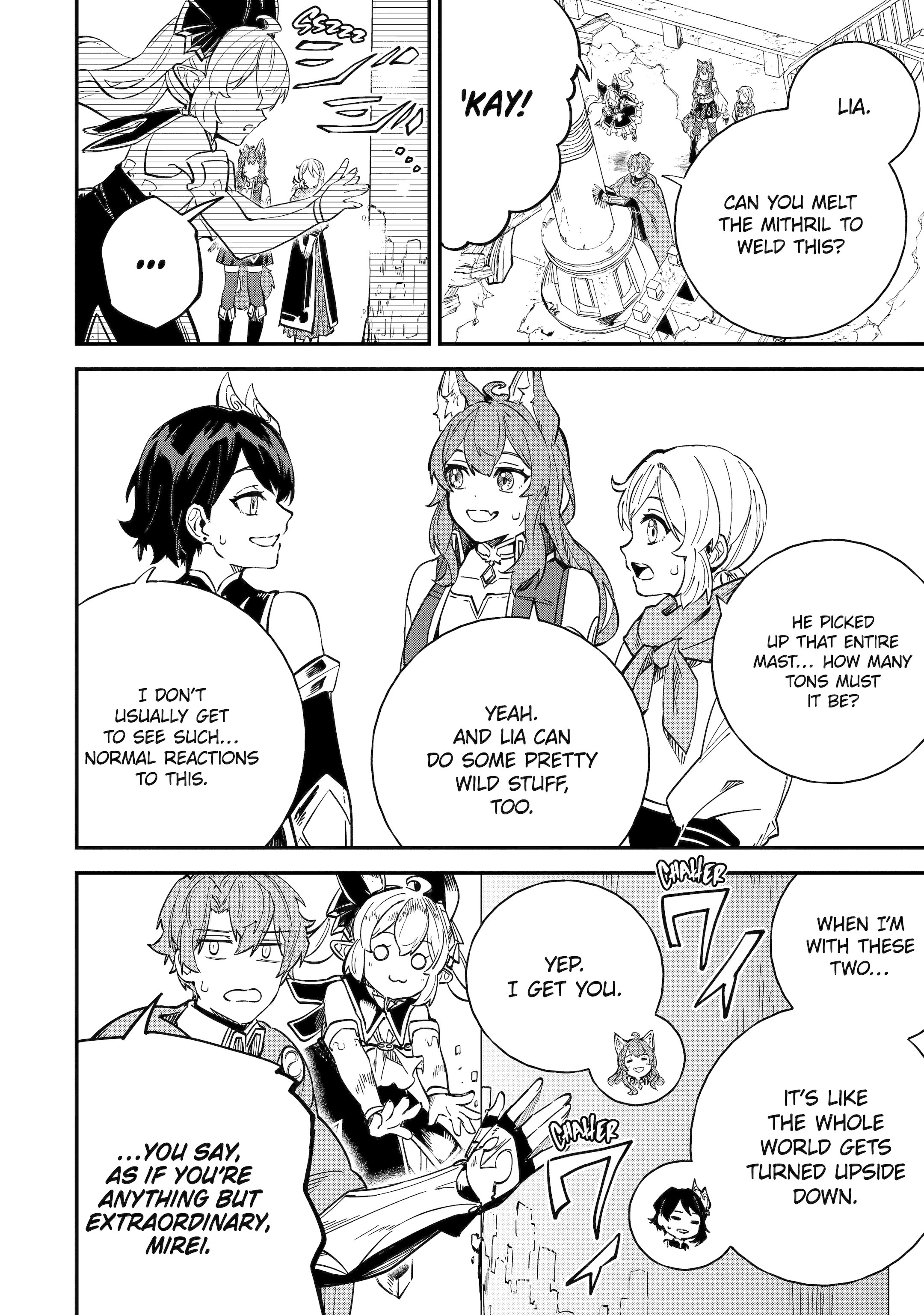 After Being Transferred to Another World I Became a Magical Swordsman Through Cheats Chapter 40 - Page 14