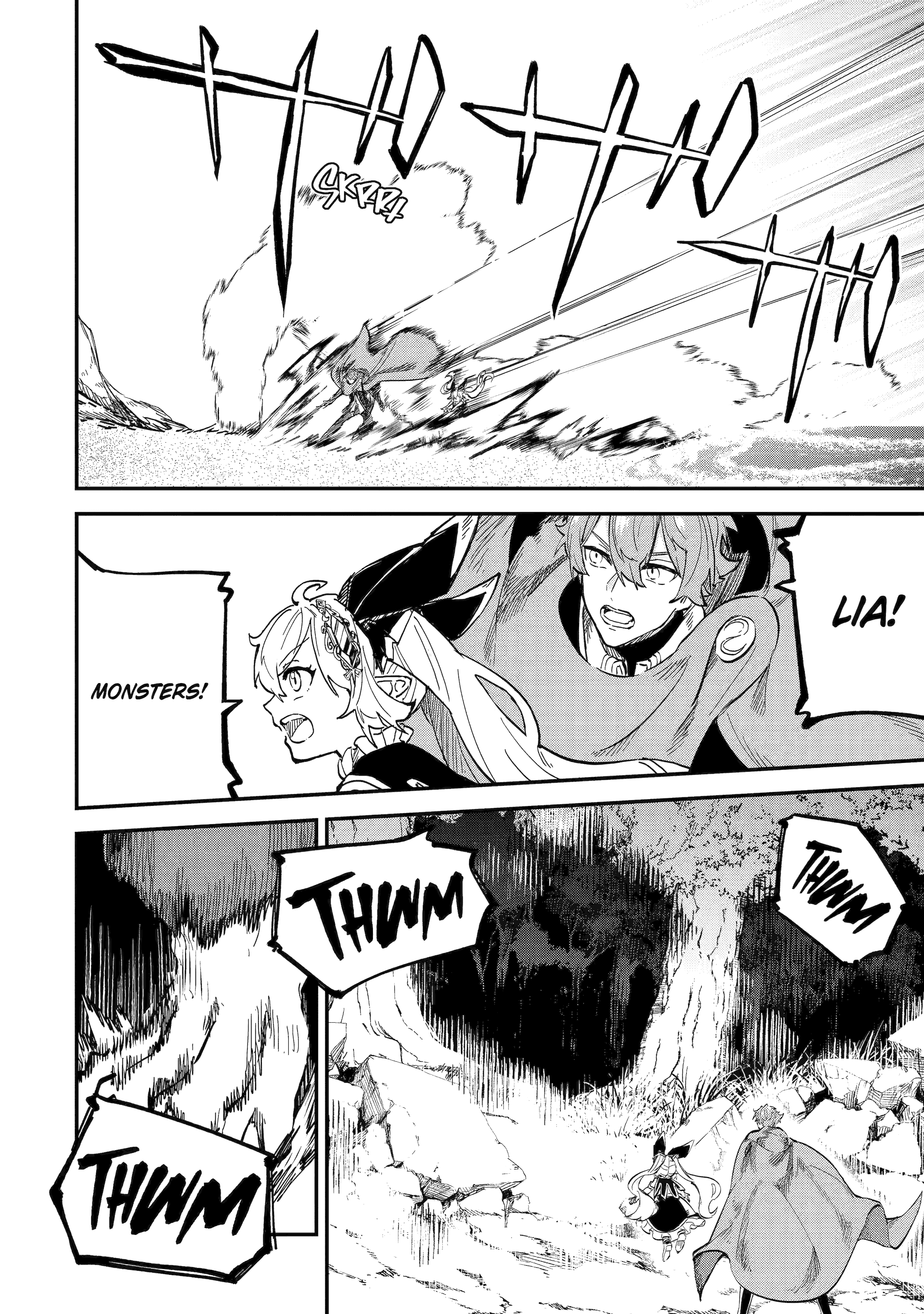 After Being Transferred to Another World I Became a Magical Swordsman Through Cheats Chapter 41 - Page 5