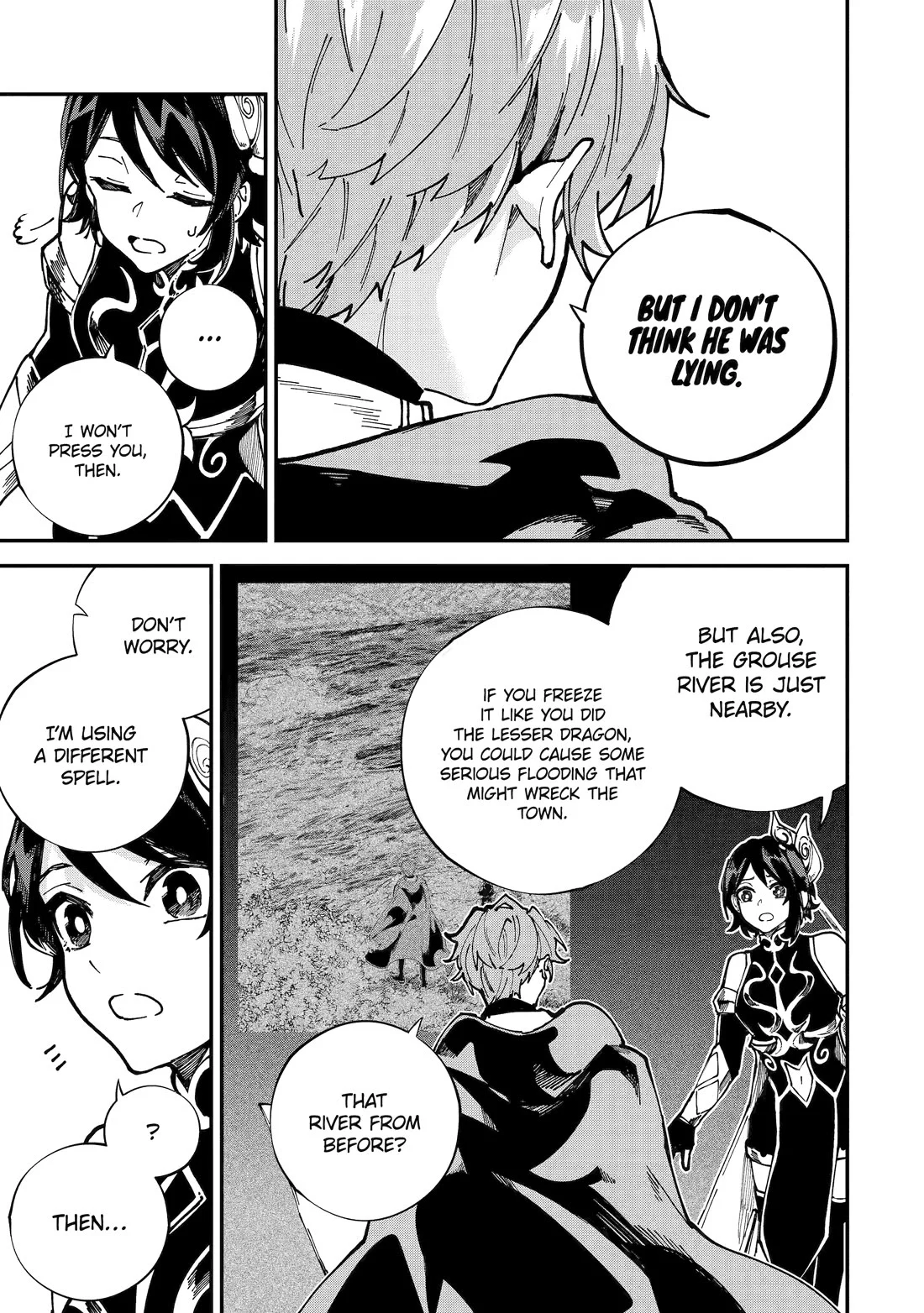 After Being Transferred to Another World I Became a Magical Swordsman Through Cheats Chapter 47 - Page 35