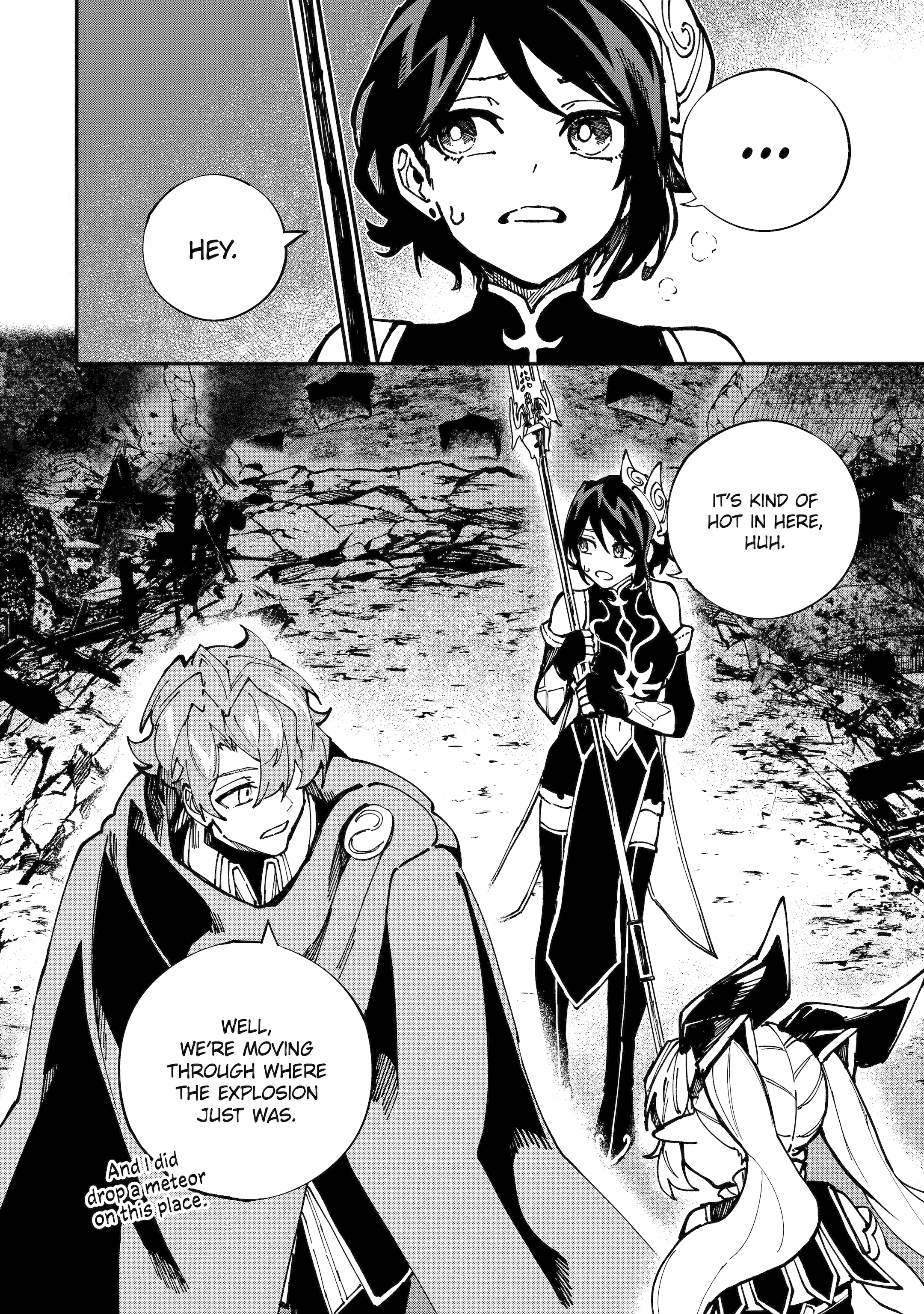 After Being Transferred to Another World I Became a Magical Swordsman Through Cheats Chapter 48 - Page 7