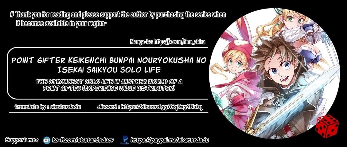 Experience Distribution Ability; Solo Life of the Strongest Point Gifter in a different world Chapter 19.3 - Page 11