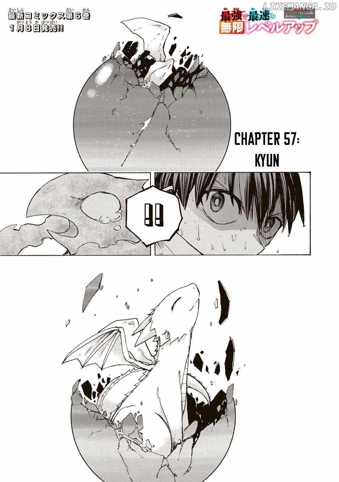 Saikyou de Saisoku no Mugen Level Up Chapter 57 - Page 1