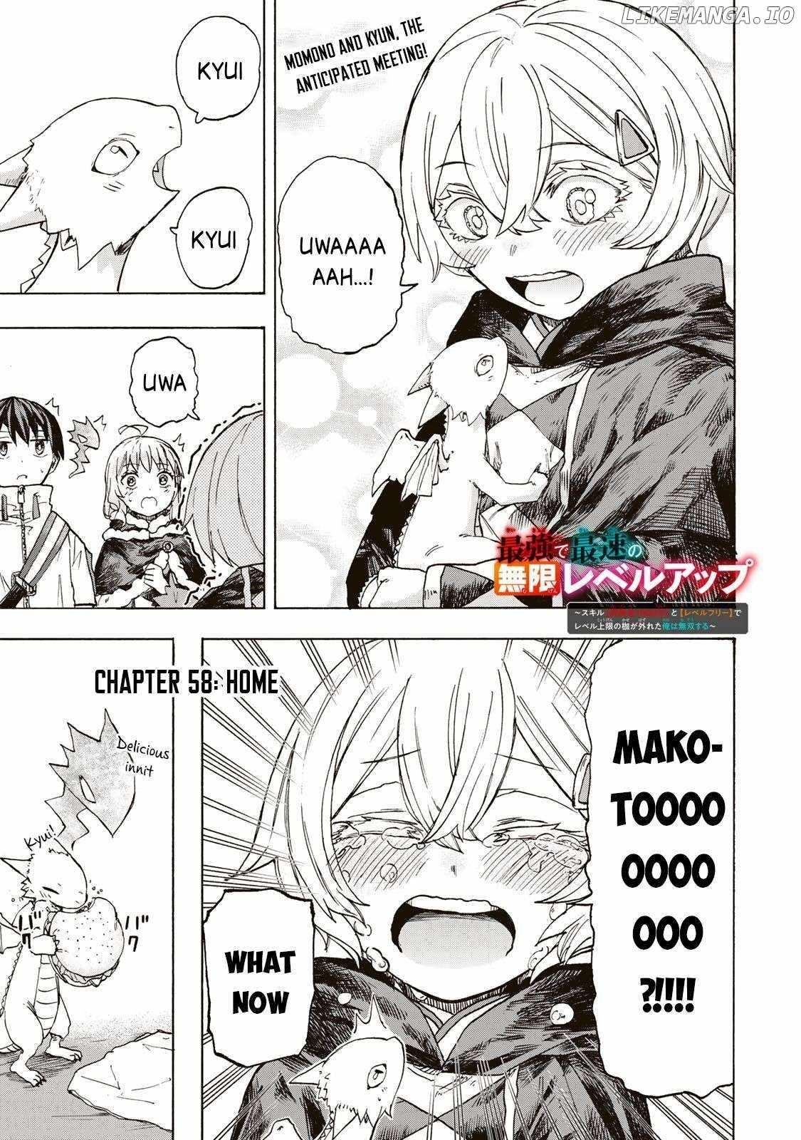 Saikyou de Saisoku no Mugen Level Up Chapter 58 - Page 1