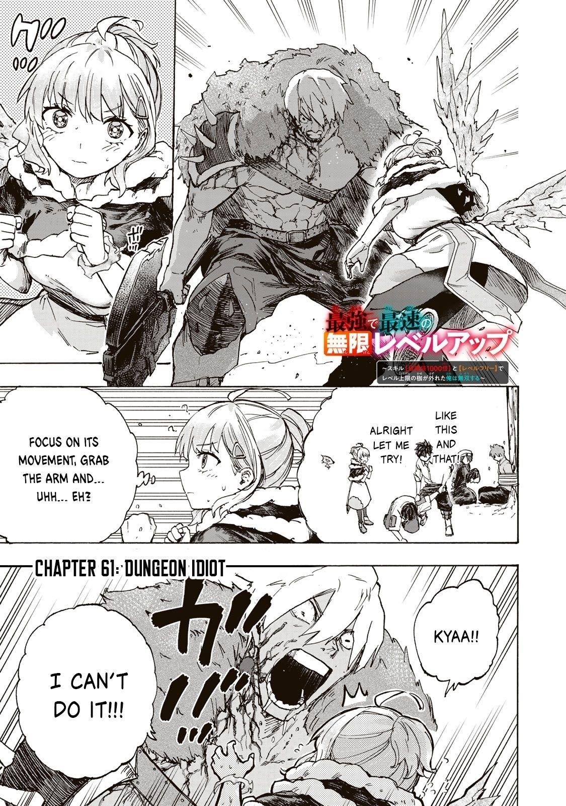 Saikyou de Saisoku no Mugen Level Up Chapter 61 - Page 2