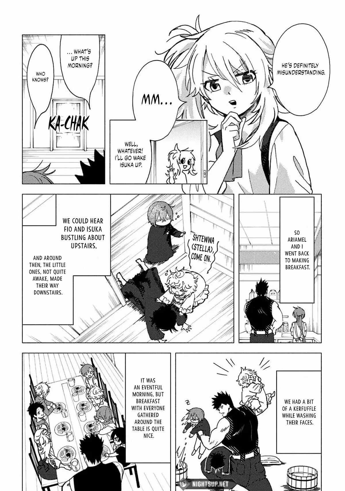 B-Rank Adventurer With an Evil Look Becomes a Daddy to the Protagonist and His Childhood Friends Chapter 13.1 - Page 4