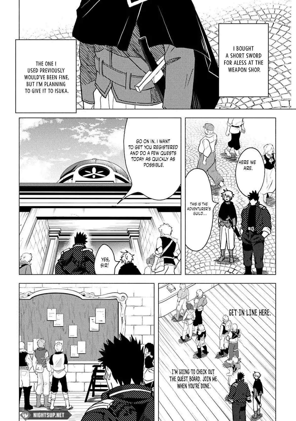 B-Rank Adventurer With an Evil Look Becomes a Daddy to the Protagonist and His Childhood Friends Chapter 13.1 - Page 8