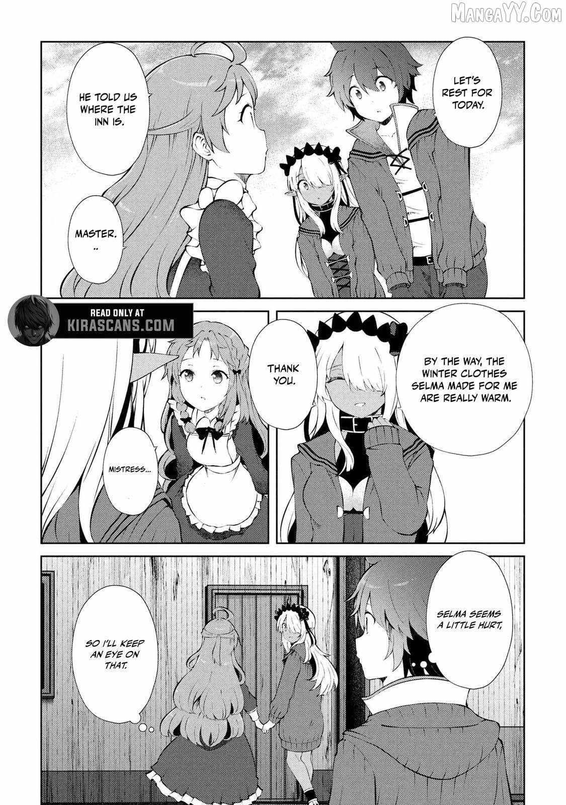 Since I Didn’t have Anything Left to Lose in Life after my House Burned Down, I Bought a Dark Elf Slave with the Remains of my Meager Savings Chapter 25.1 - Page 14