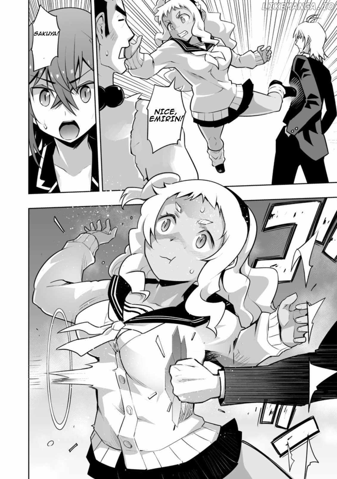 Because I was excluded out of the class transfer, I decided make a classmate harem Chapter 27.1 - Page 8