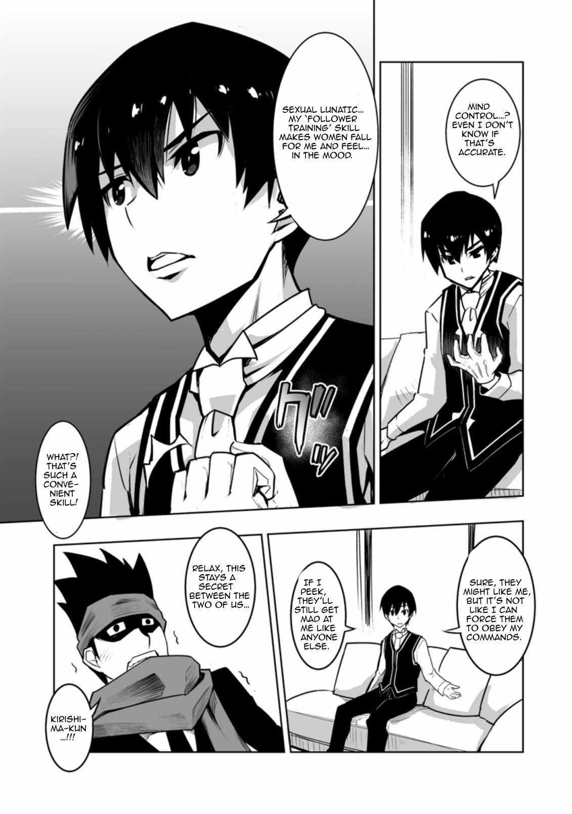 Because I was excluded out of the class transfer, I decided make a classmate harem Chapter 28.2 - Page 9