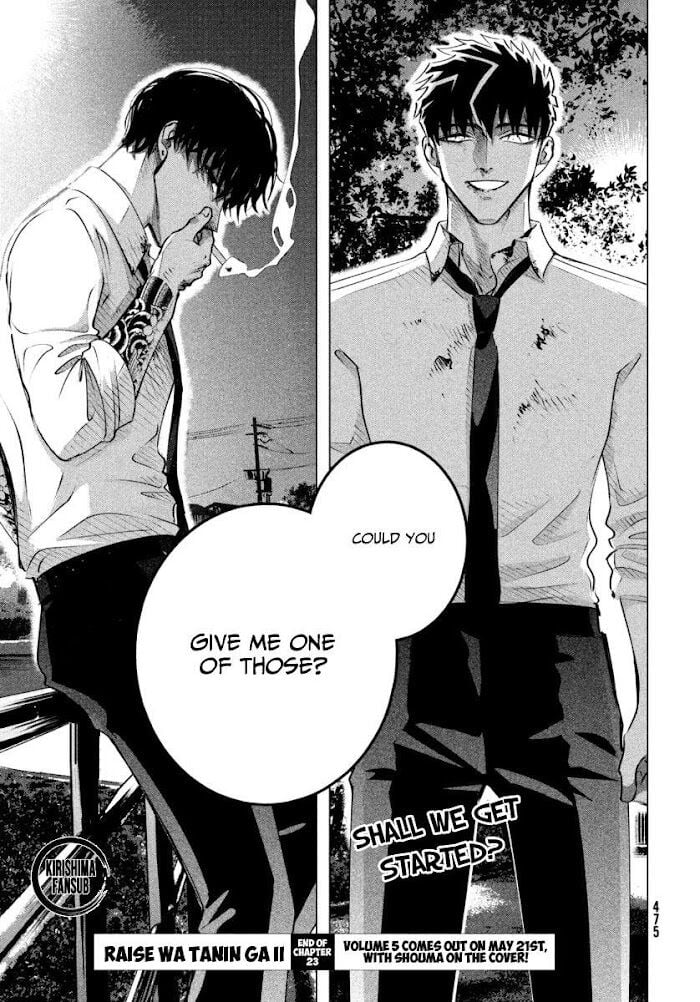 Yakuza Fiancé – Raise wa Tanin ga Ii Chapter 23 - Page 18