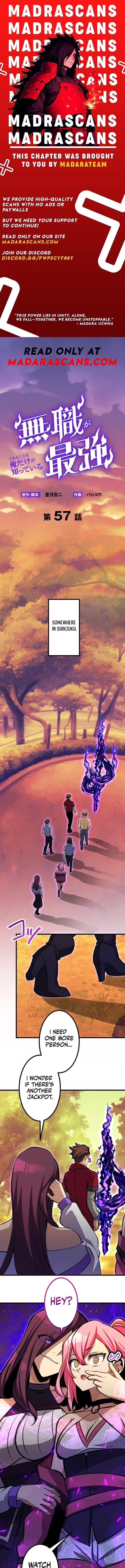 I’m the Only One Who Knows That Jobless Is the Strongest Chapter 57 - Page 1