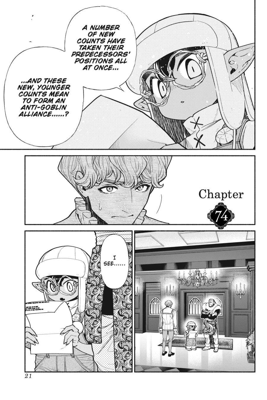 Tensei Goblin da kedo Shitsumon aru? Chapter 74 - Page 1