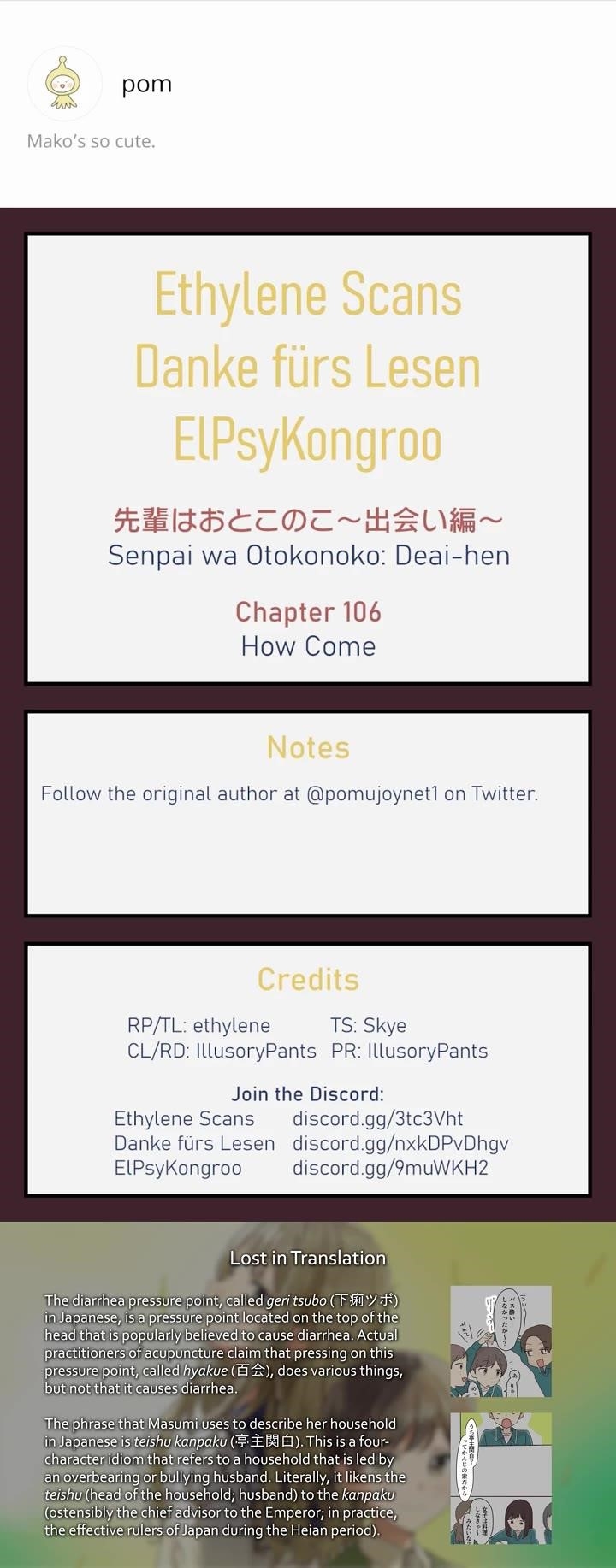 Senpai wa Otokonoko Chapter 106 - Page 21