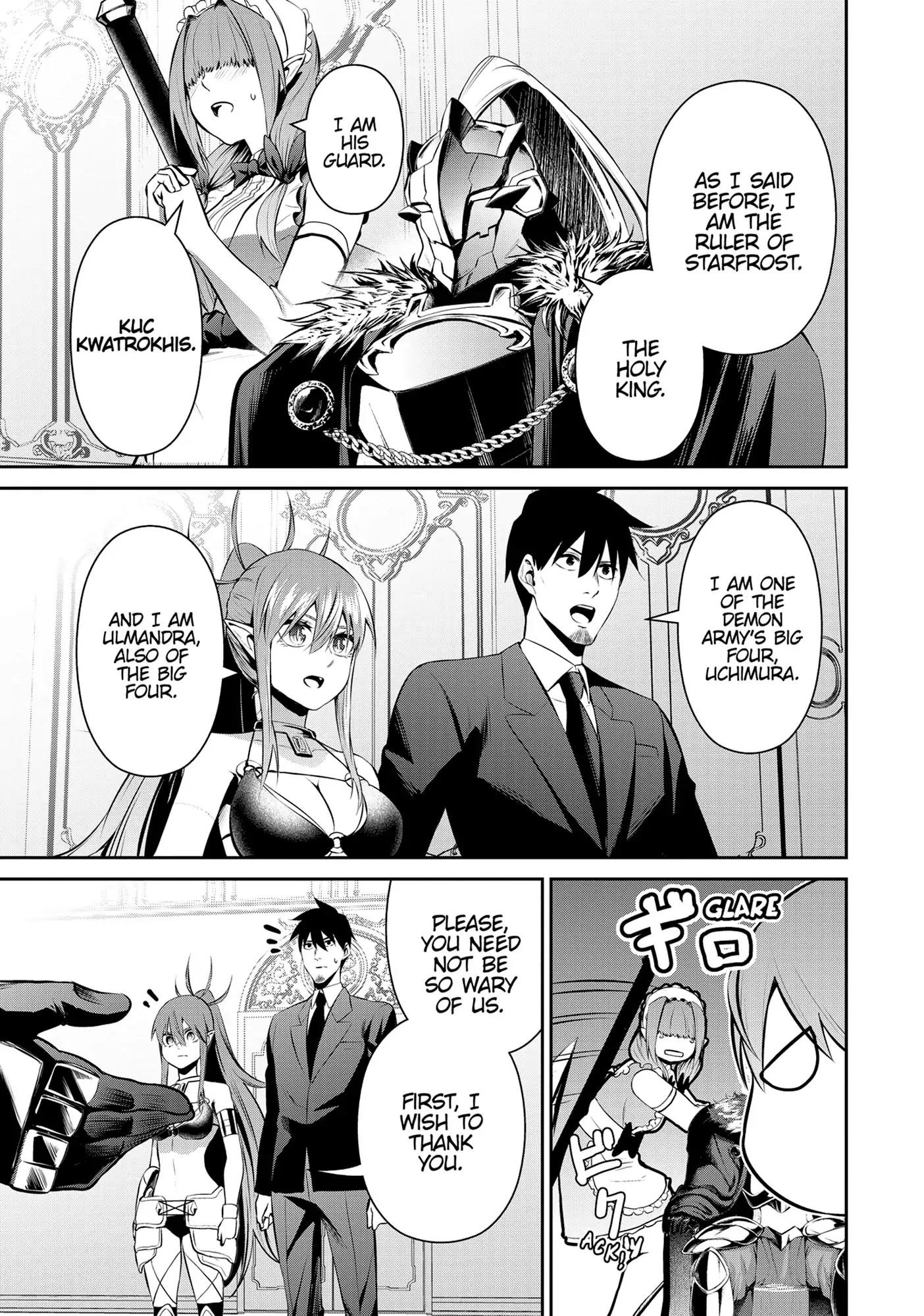 Salaryman Ga Isekai Ni Ittara Shitennou Ni Natta Hanashi Chapter 71 - Page 11