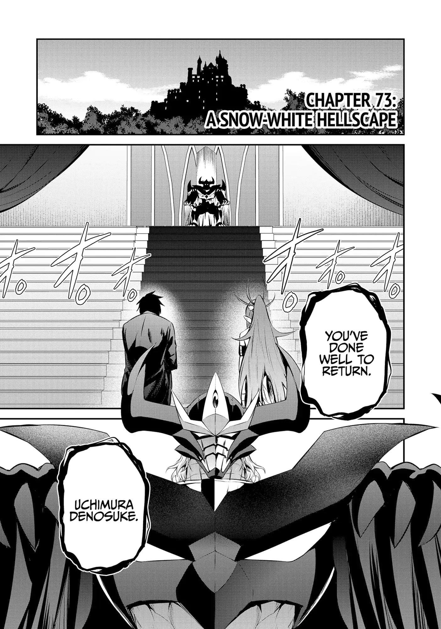 Salaryman Ga Isekai Ni Ittara Shitennou Ni Natta Hanashi Chapter 73 - Page 1