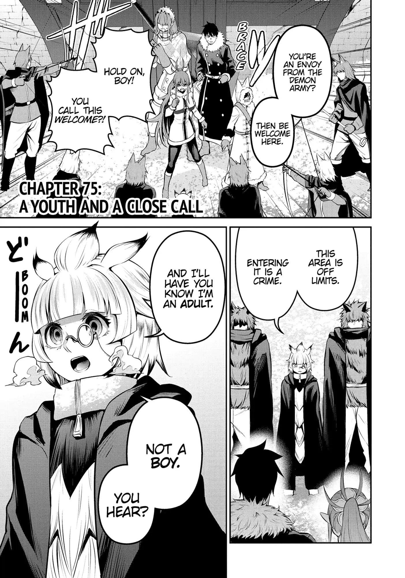 Salaryman Ga Isekai Ni Ittara Shitennou Ni Natta Hanashi Chapter 75 - Page 1