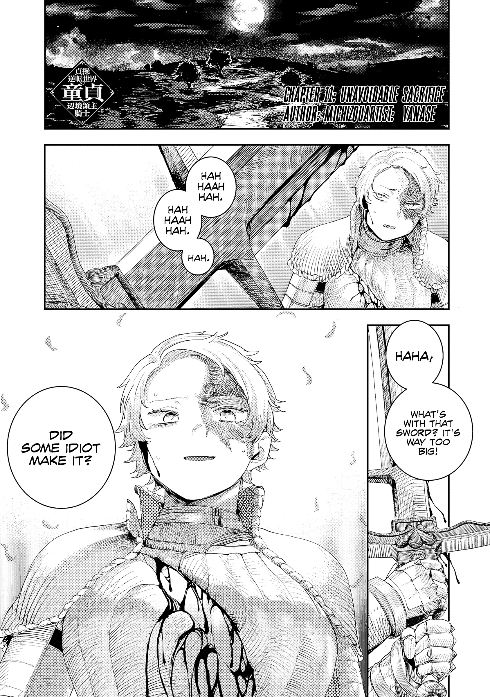 Virgin Knight who is the Frontier Lord in the Gender Switched World Chapter 11.1 - Page 1