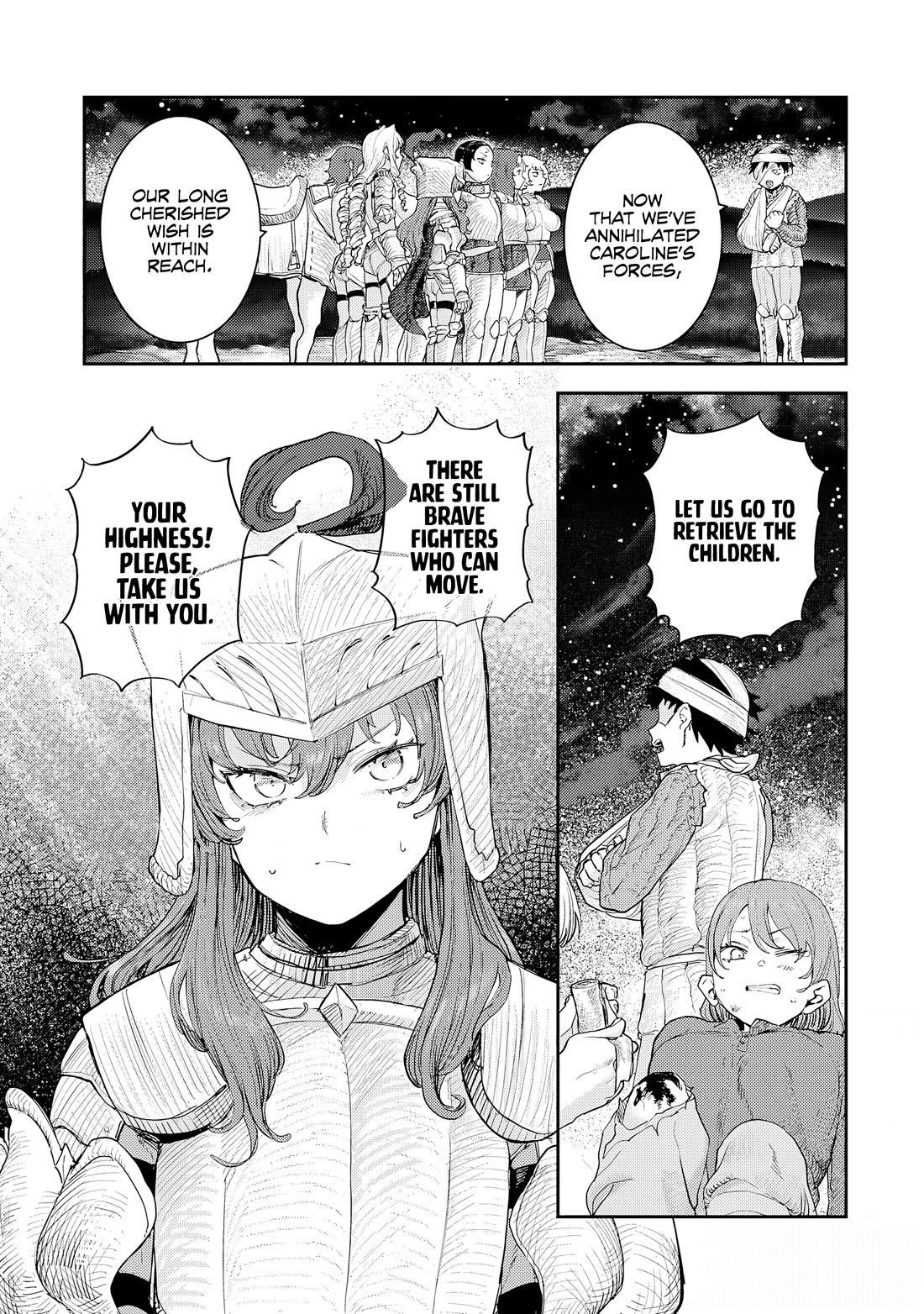 Virgin Knight who is the Frontier Lord in the Gender Switched World Chapter 11.2 - Page 3