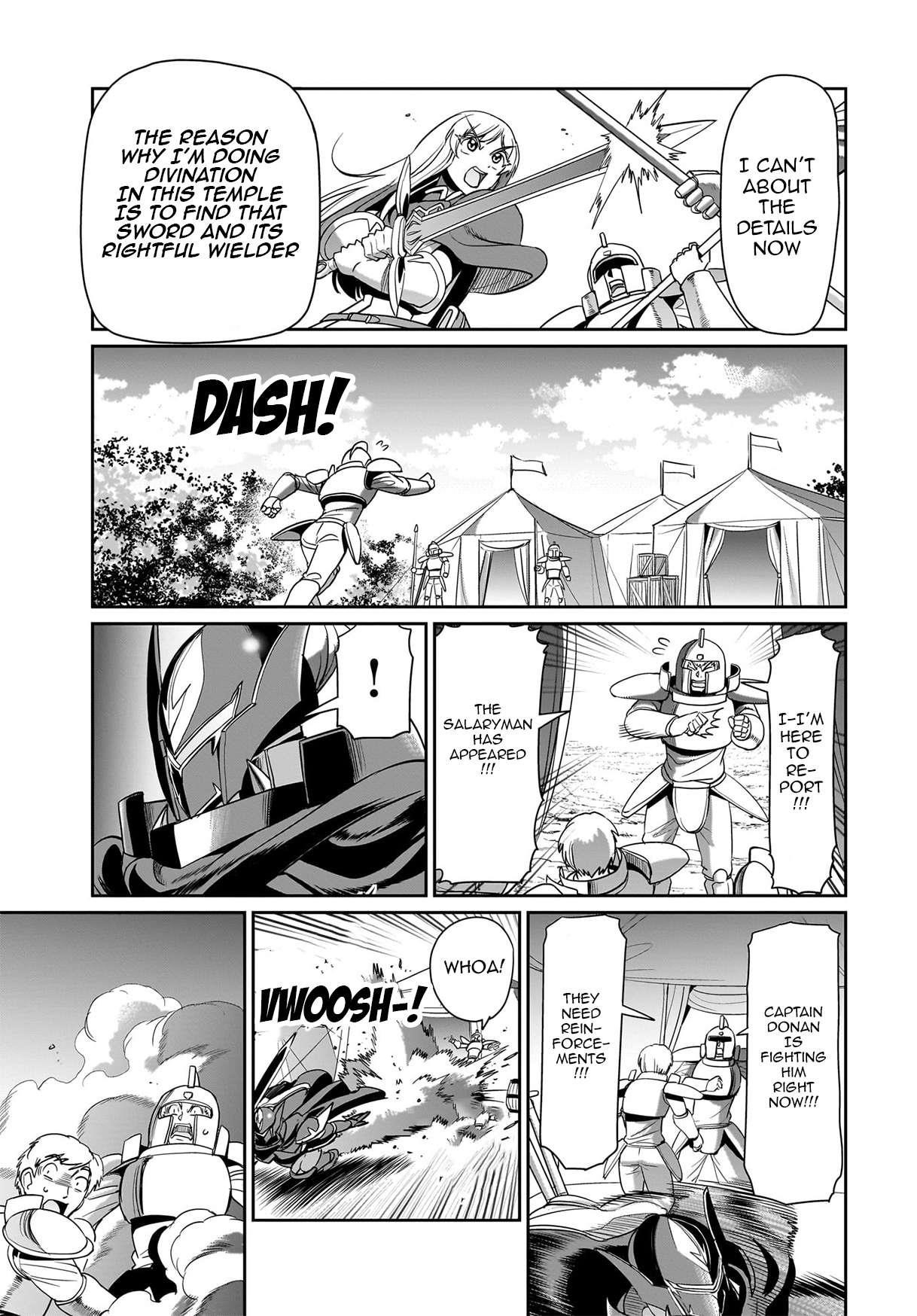 The gunner’s life of a middle-aged man summoned to another world and armed with a rifle: an airsoft addicted salaryman returns to the alternative world after work Chapter 24 - Page 15