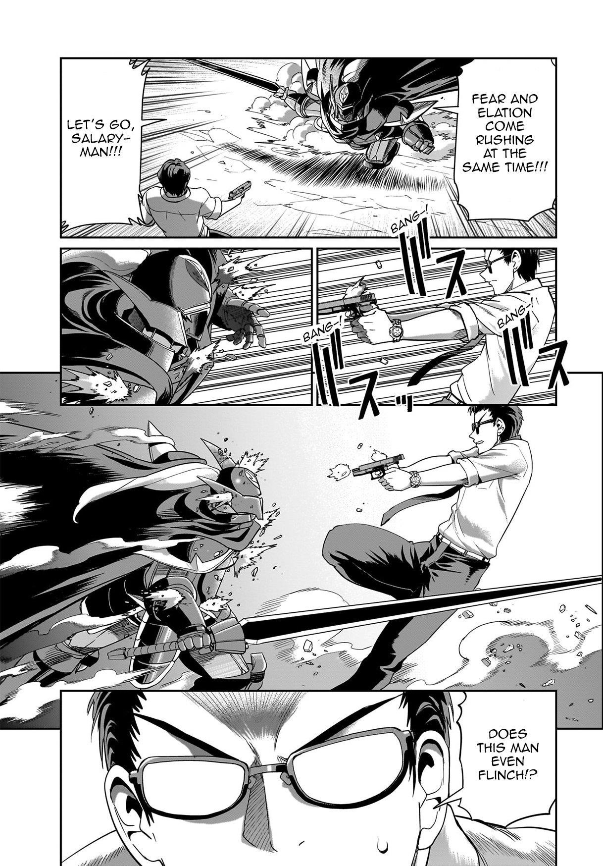 The gunner’s life of a middle-aged man summoned to another world and armed with a rifle: an airsoft addicted salaryman returns to the alternative world after work Chapter 26 - Page 8