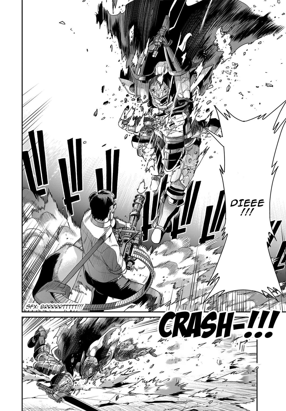 The gunner’s life of a middle-aged man summoned to another world and armed with a rifle: an airsoft addicted salaryman returns to the alternative world after work Chapter 27 - Page 17