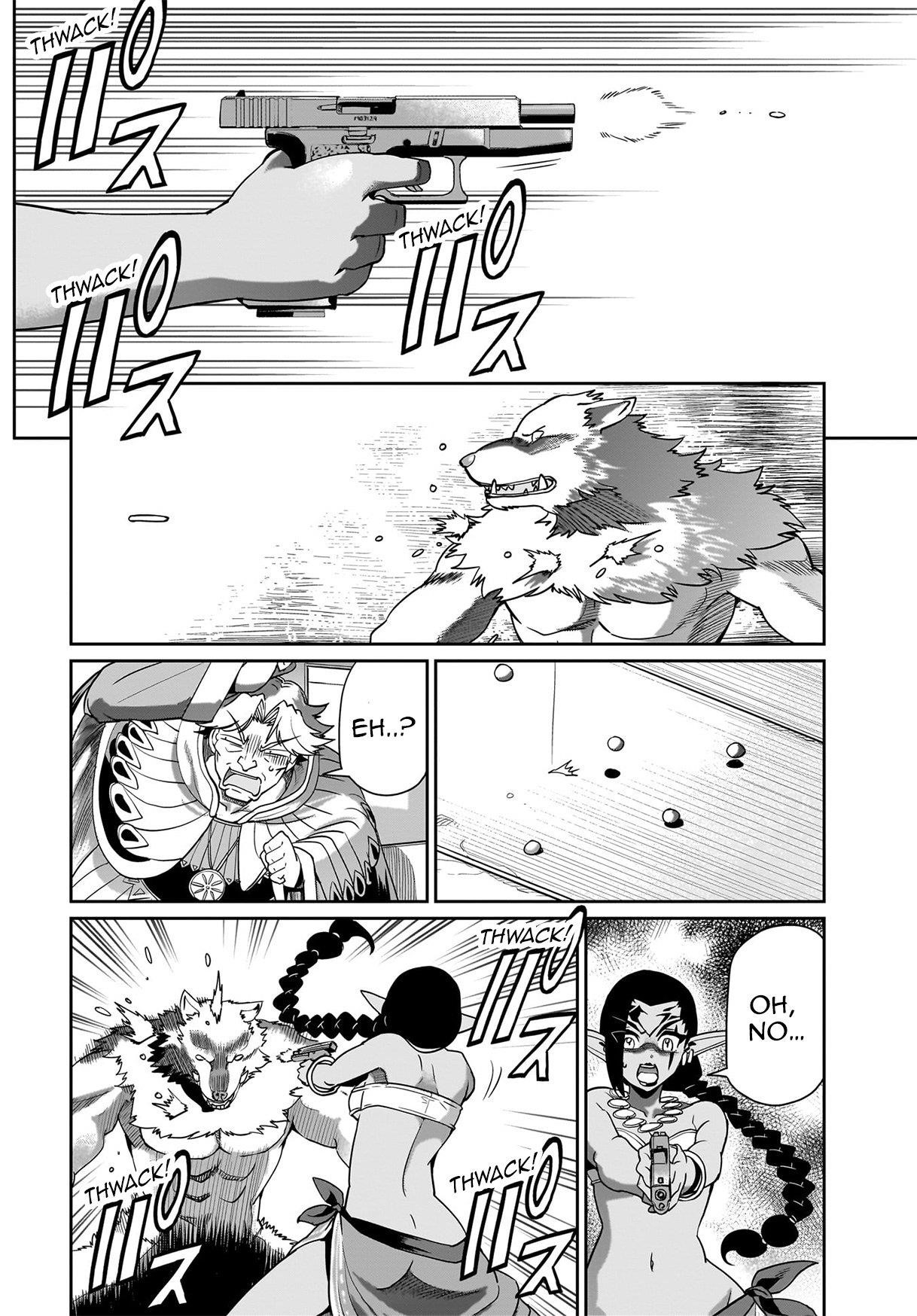 The gunner’s life of a middle-aged man summoned to another world and armed with a rifle: an airsoft addicted salaryman returns to the alternative world after work Chapter 31 - Page 13