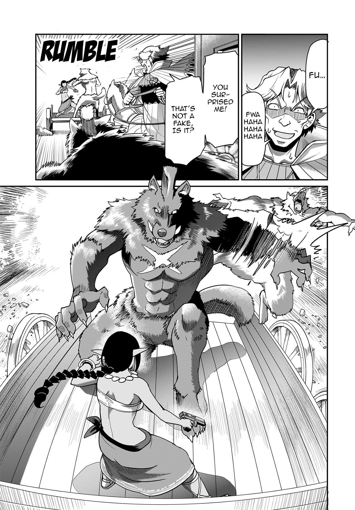 The gunner’s life of a middle-aged man summoned to another world and armed with a rifle: an airsoft addicted salaryman returns to the alternative world after work Chapter 31 - Page 14