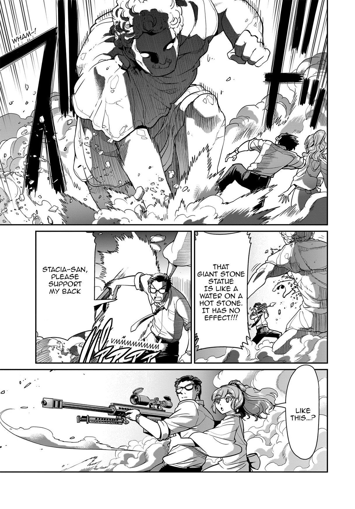 The gunner’s life of a middle-aged man summoned to another world and armed with a rifle: an airsoft addicted salaryman returns to the alternative world after work Chapter 38 - Page 6