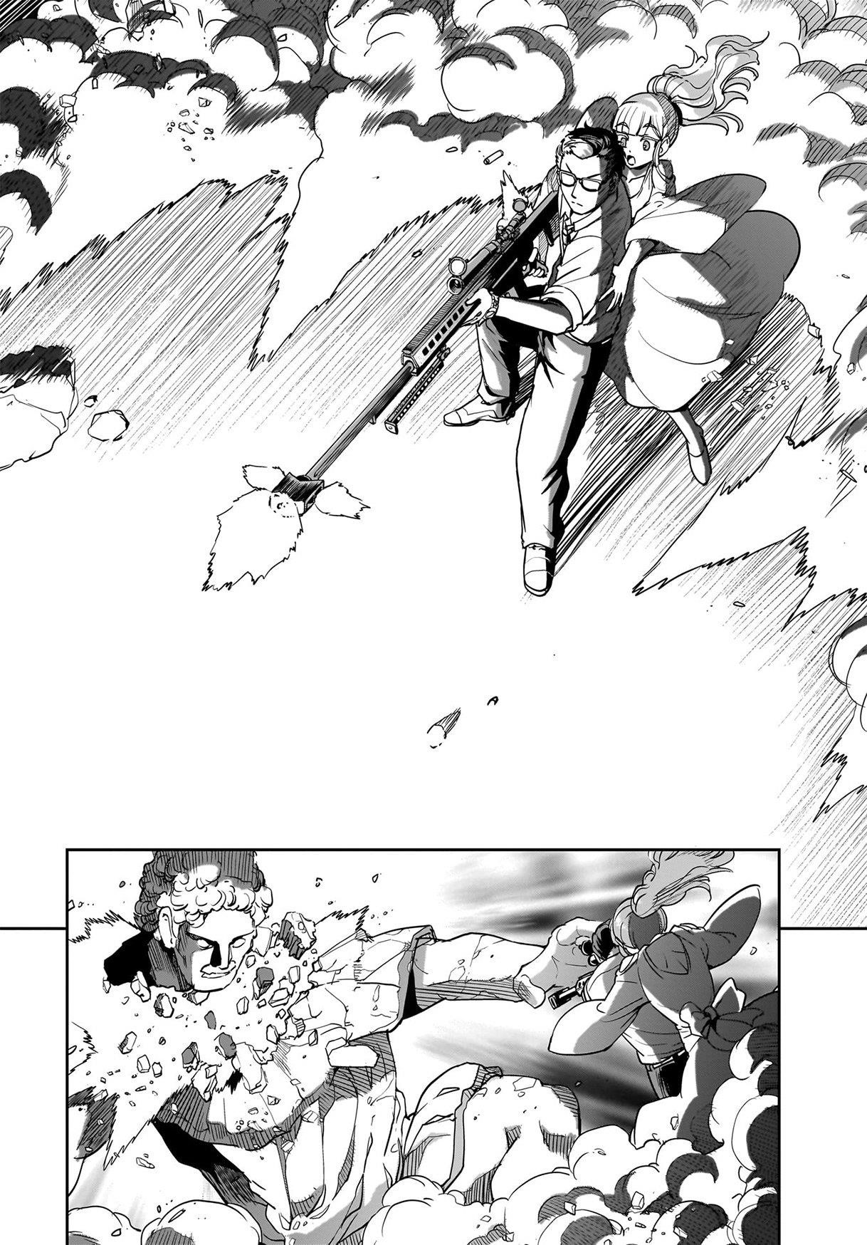 The gunner’s life of a middle-aged man summoned to another world and armed with a rifle: an airsoft addicted salaryman returns to the alternative world after work Chapter 38 - Page 7