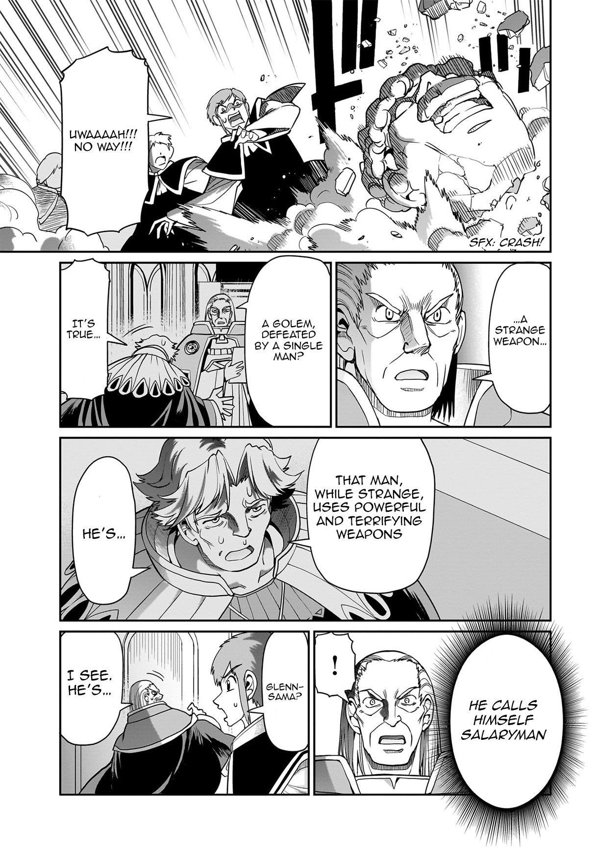 The gunner’s life of a middle-aged man summoned to another world and armed with a rifle: an airsoft addicted salaryman returns to the alternative world after work Chapter 38 - Page 8