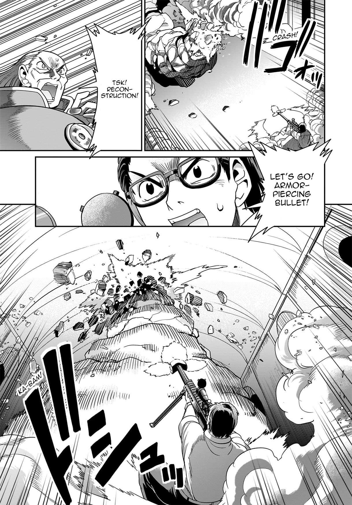 The gunner’s life of a middle-aged man summoned to another world and armed with a rifle: an airsoft addicted salaryman returns to the alternative world after work Chapter 39 - Page 15