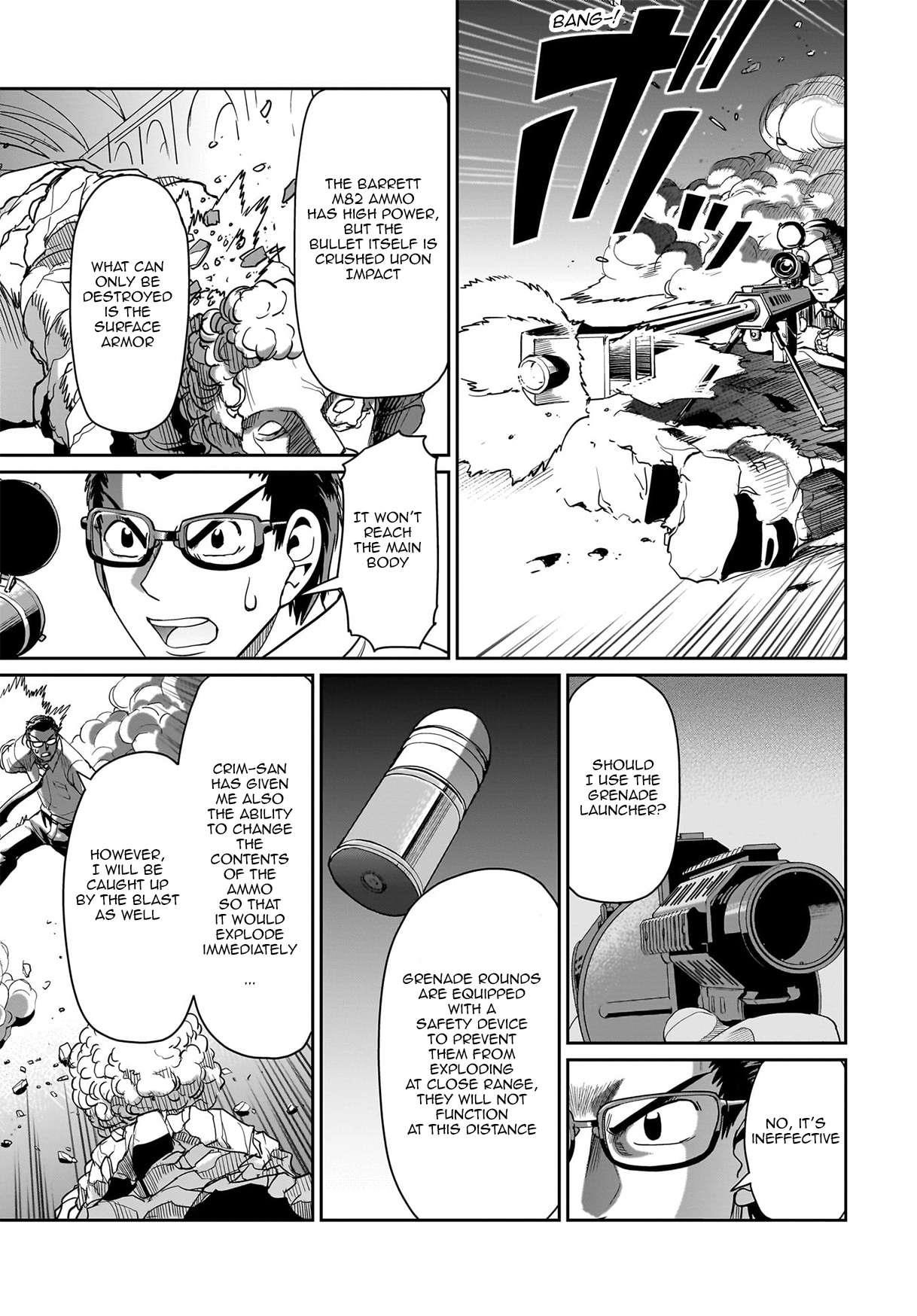 The gunner’s life of a middle-aged man summoned to another world and armed with a rifle: an airsoft addicted salaryman returns to the alternative world after work Chapter 39 - Page 9