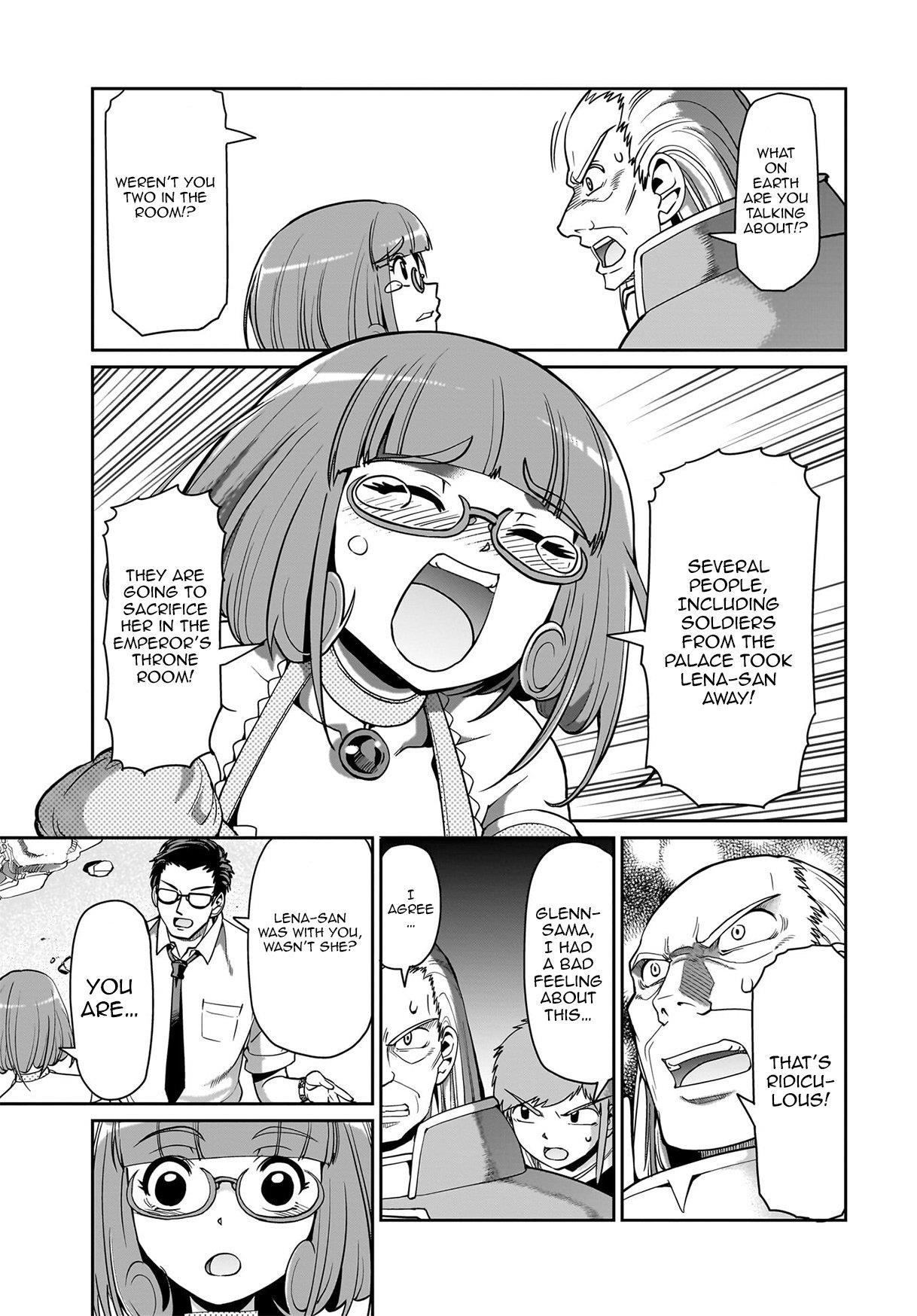 The gunner’s life of a middle-aged man summoned to another world and armed with a rifle: an airsoft addicted salaryman returns to the alternative world after work Chapter 43 - Page 12