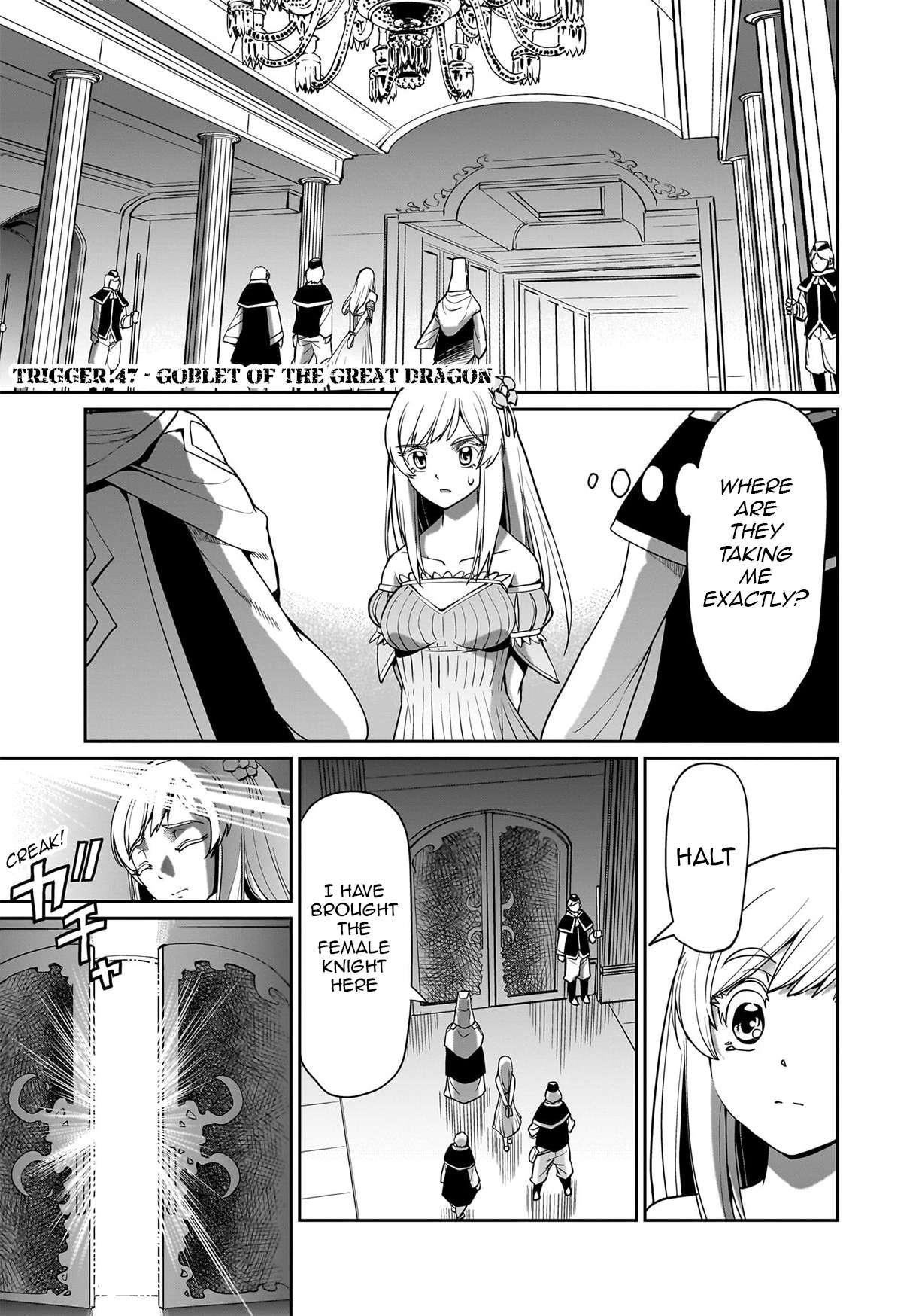 The gunner’s life of a middle-aged man summoned to another world and armed with a rifle: an airsoft addicted salaryman returns to the alternative world after work Chapter 47 - Page 1