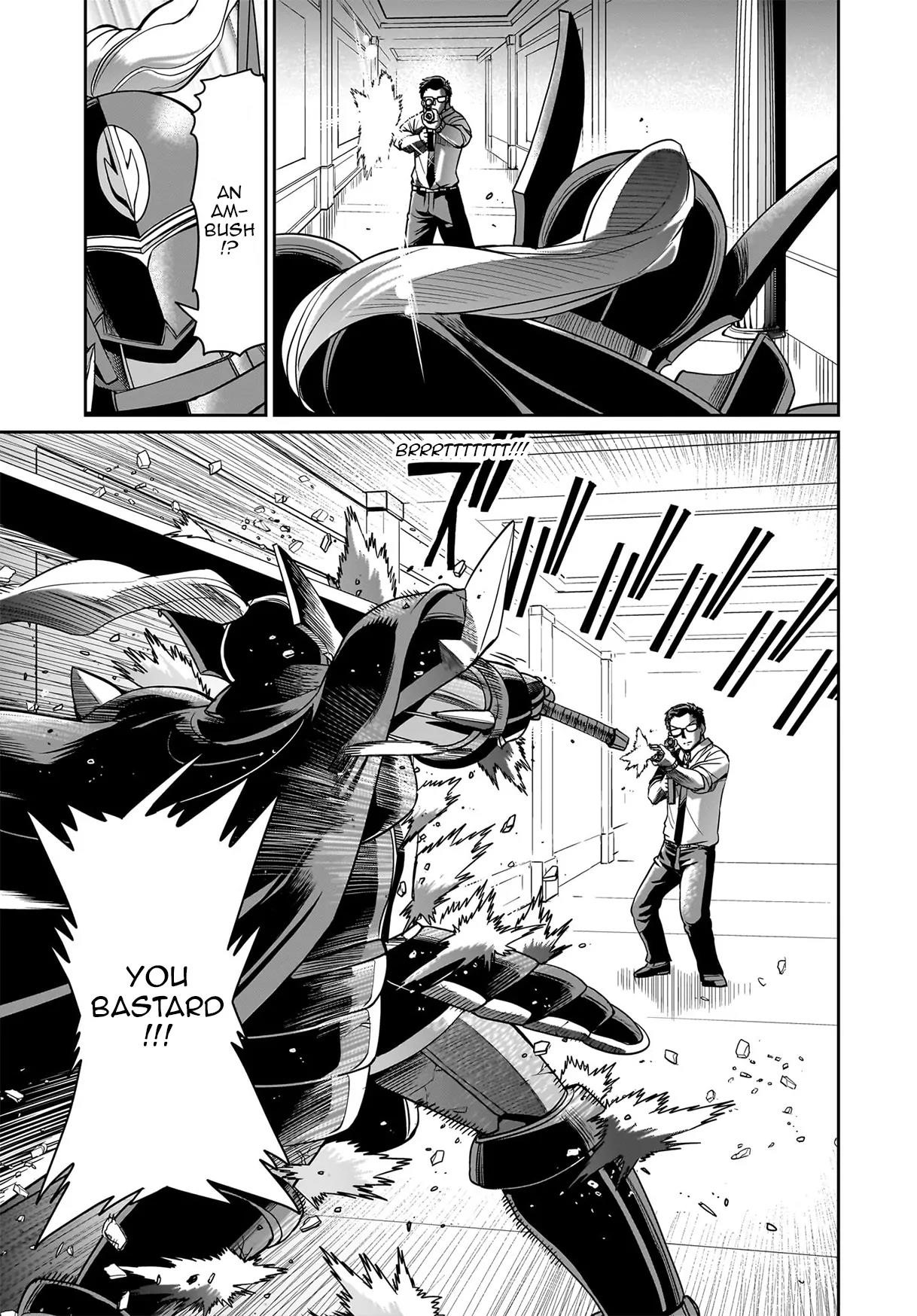 The gunner’s life of a middle-aged man summoned to another world and armed with a rifle: an airsoft addicted salaryman returns to the alternative world after work Chapter 48 - Page 13