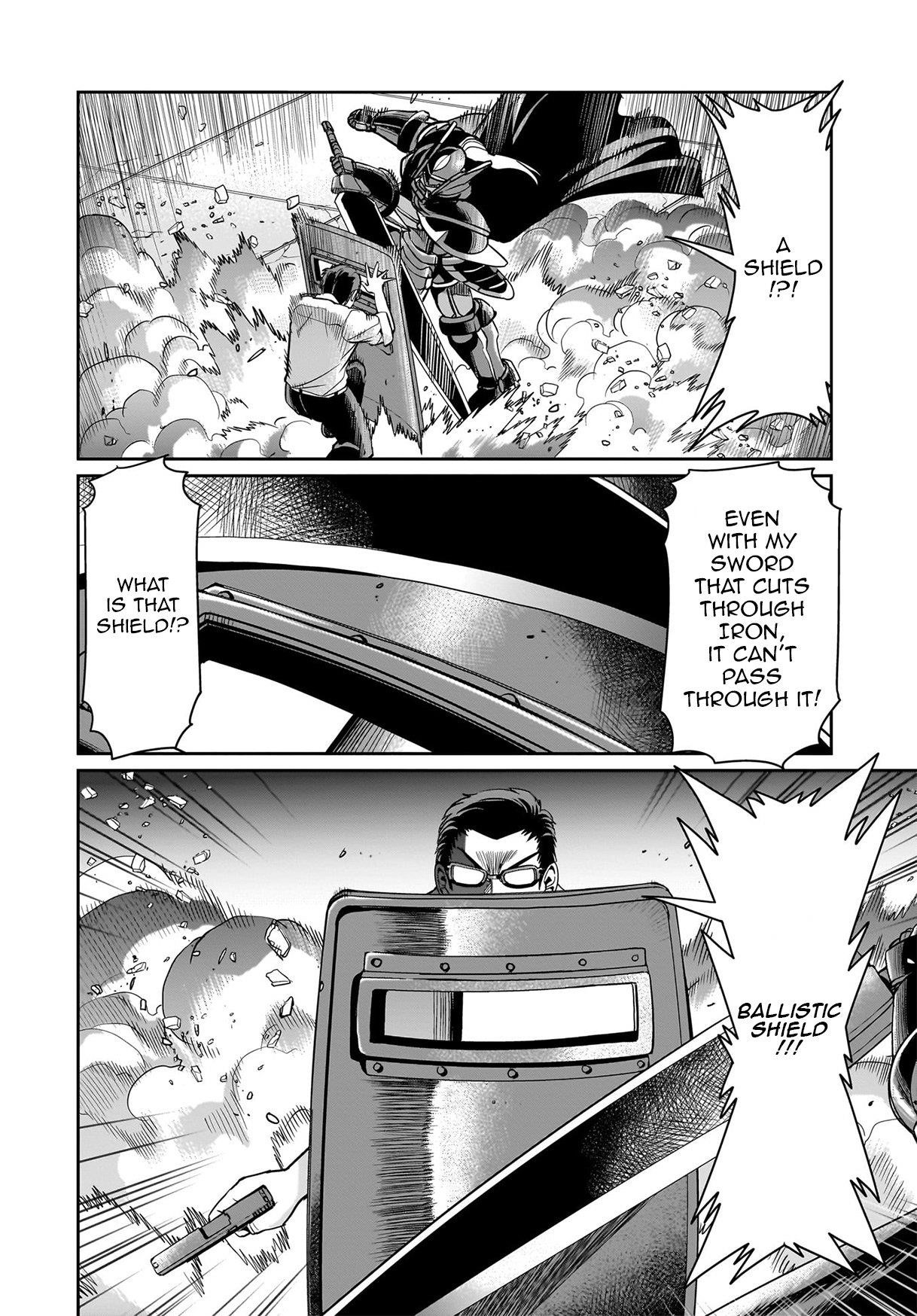 The gunner’s life of a middle-aged man summoned to another world and armed with a rifle: an airsoft addicted salaryman returns to the alternative world after work Chapter 49 - Page 19