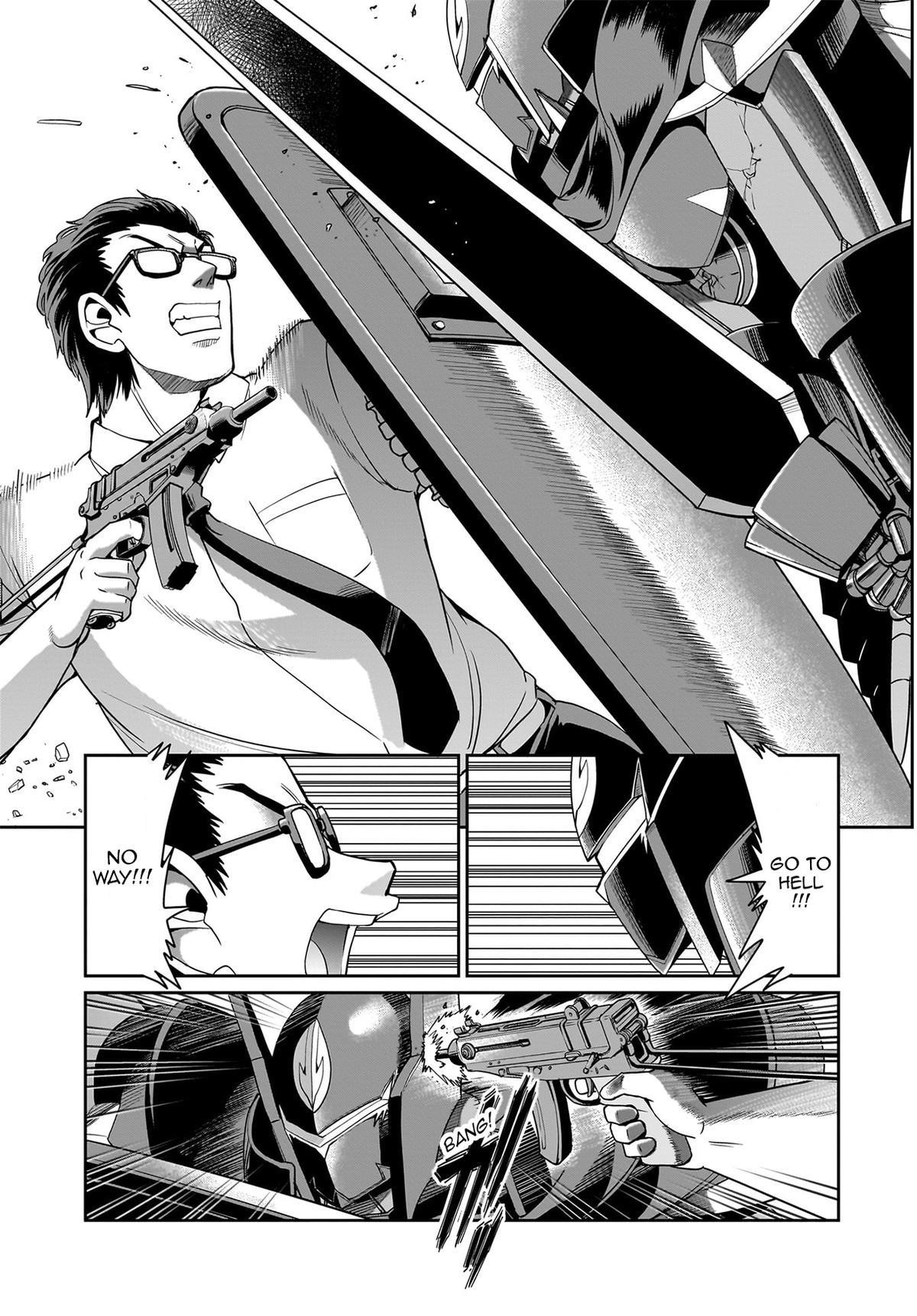 The gunner’s life of a middle-aged man summoned to another world and armed with a rifle: an airsoft addicted salaryman returns to the alternative world after work Chapter 50 - Page 11